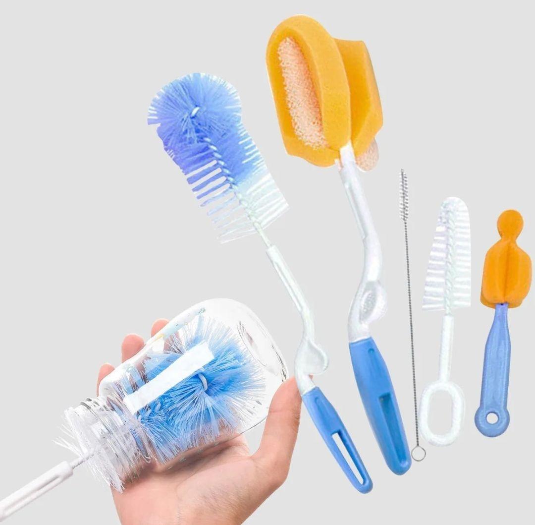 Set cepillos para mamadera 5 en 1 Multieficiente-1