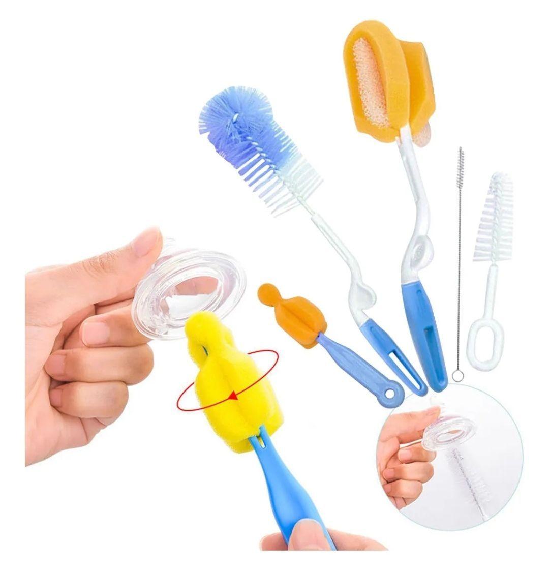 Set cepillos para mamadera 5 en 1 Multieficiente-2