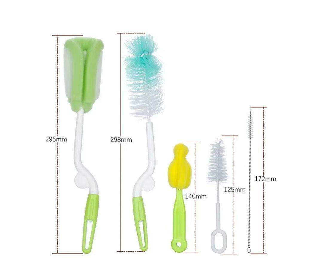 Set cepillos para mamadera 5 en 1 Multieficiente-4