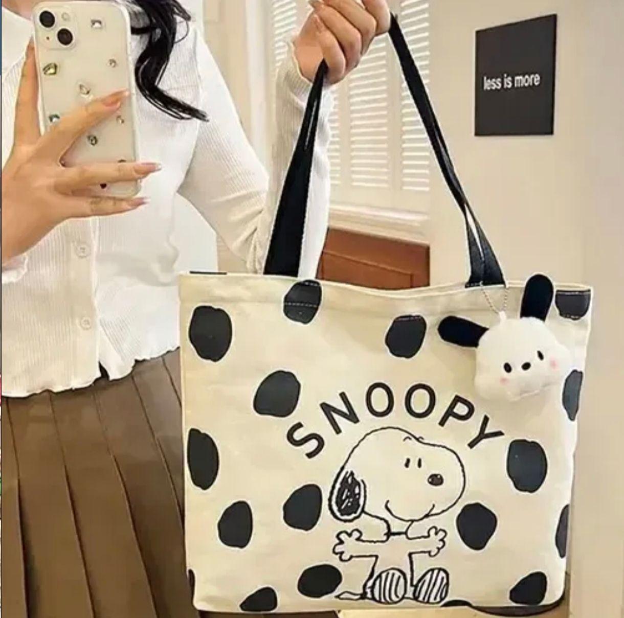 Bolso Snoopy Tote Bag De Hombro-1