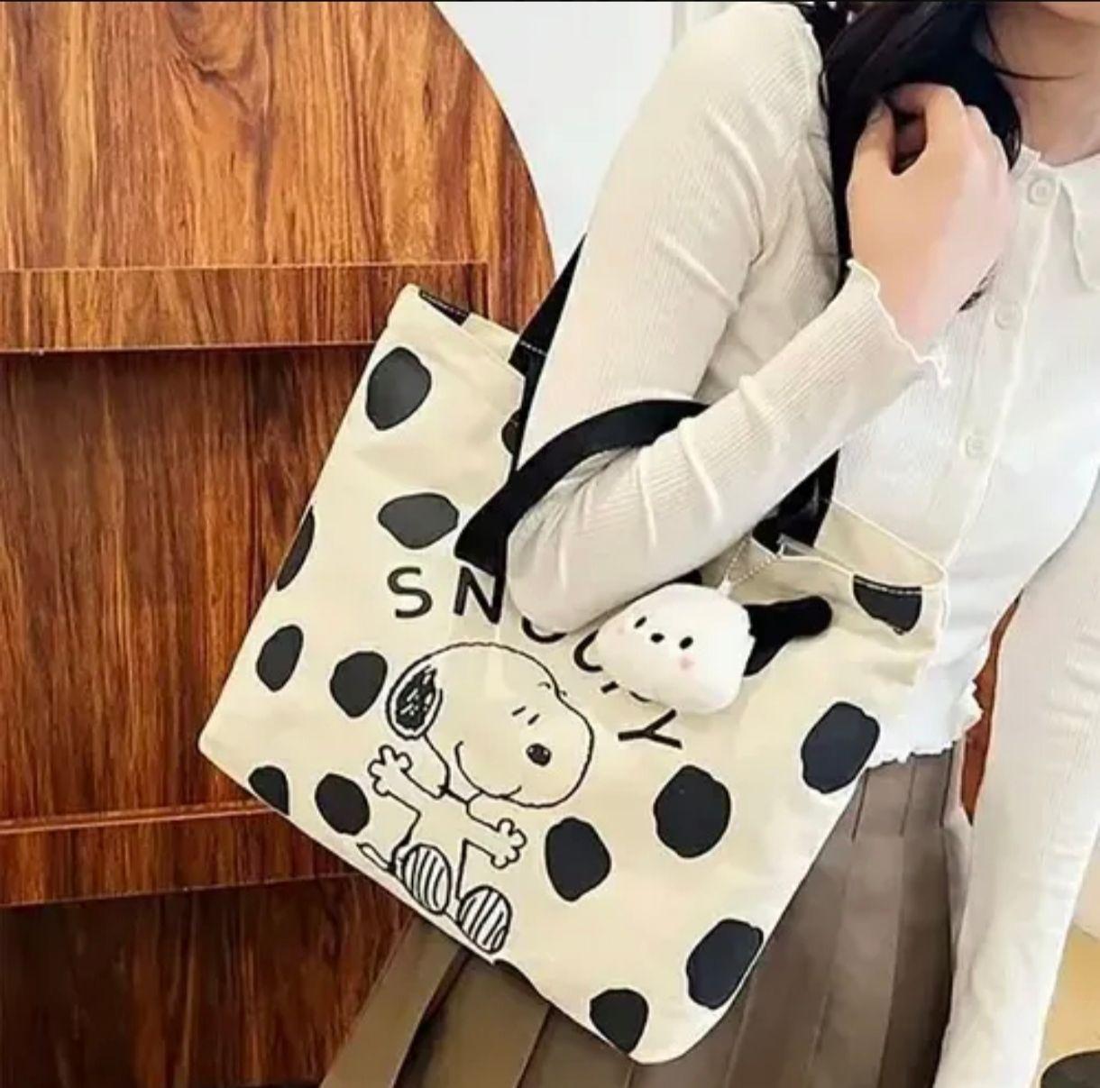 Bolso Snoopy Tote Bag De Hombro-2