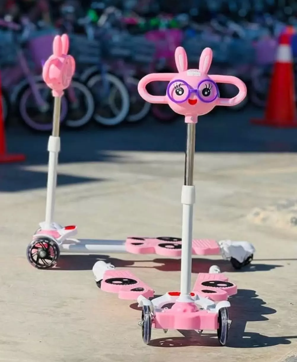 Scooter monopatin diseño conejo-6