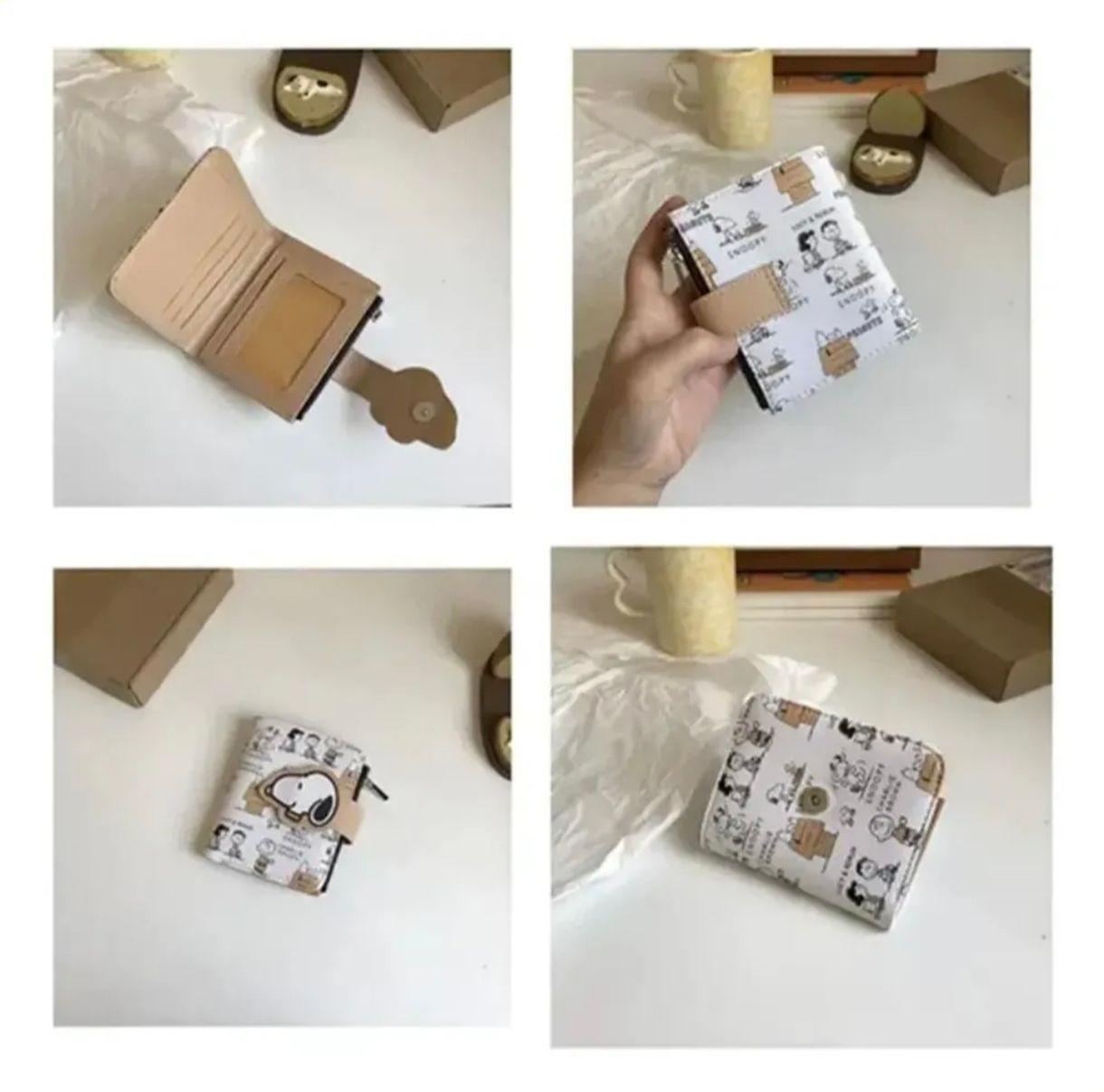 Billetera Tarjetero Snoopy Peanuts Dise o Kawaii-3