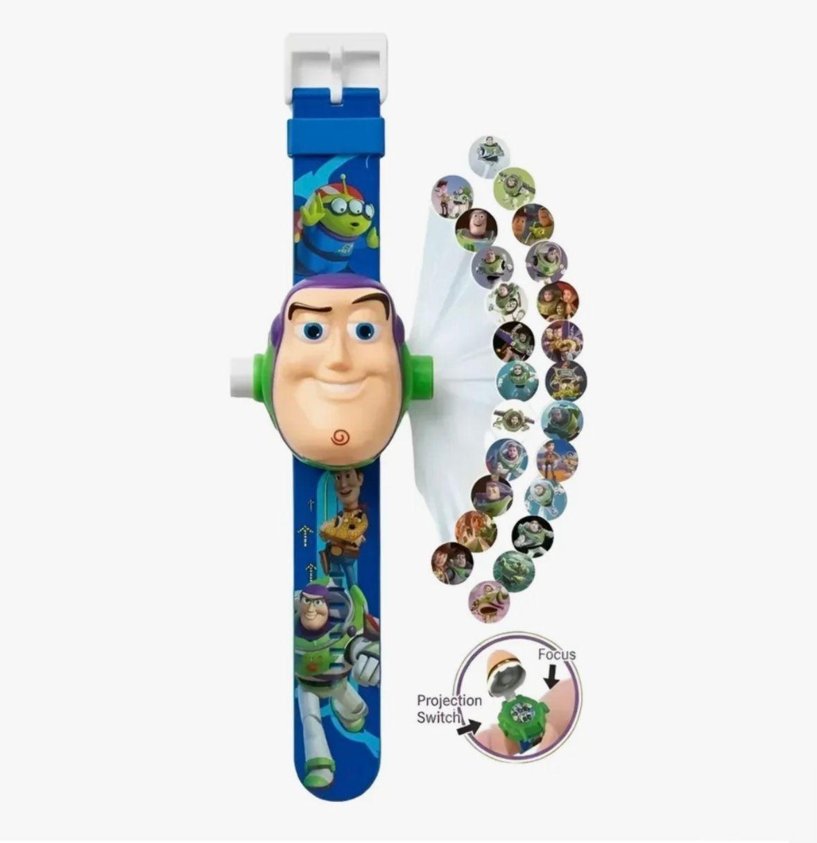Reloj Proyector De 24 Imagenes Personajes Animados-0