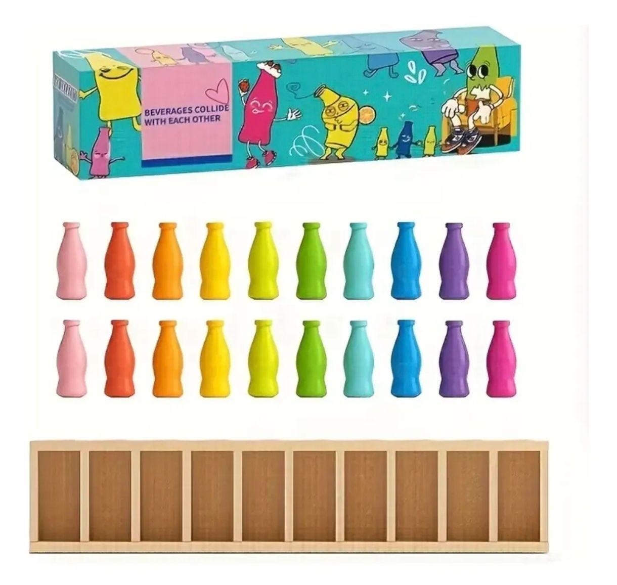 Juego De Mesa Adivina y Ordena las Botellas-2