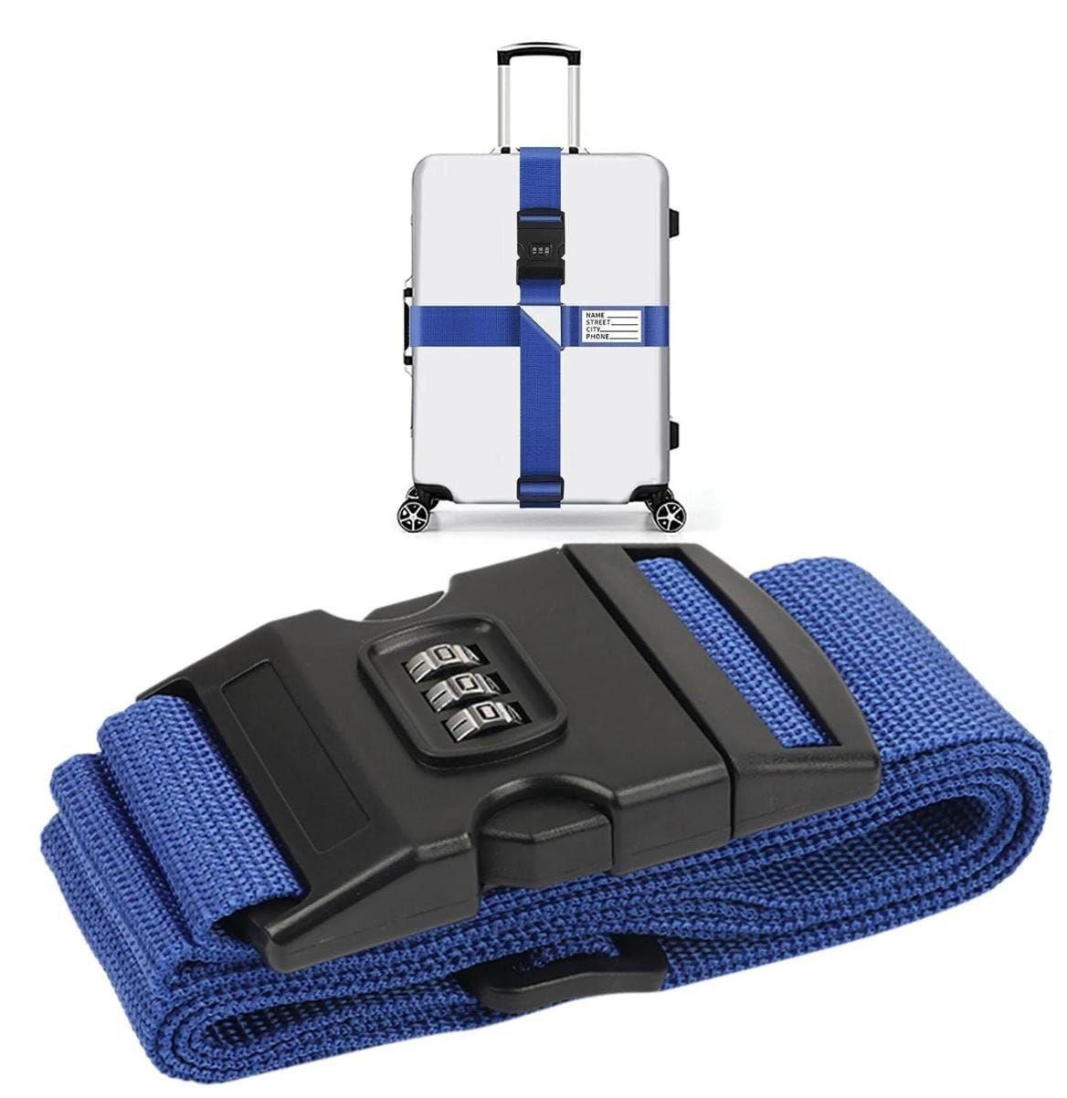 Correa De Seguridad Para Maleta Con Bloqueo-0