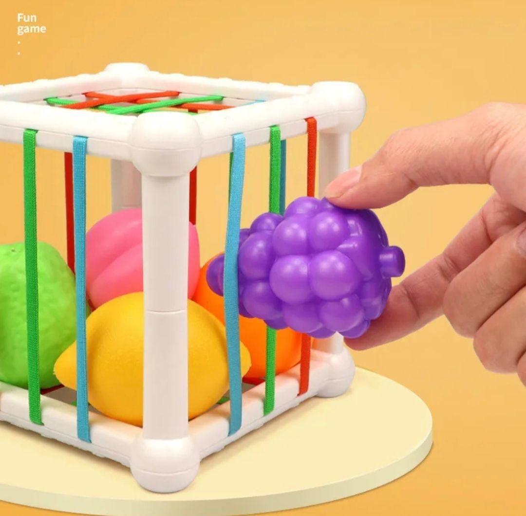 Juguete Cubo Sensorial Clasificador estimulante-3