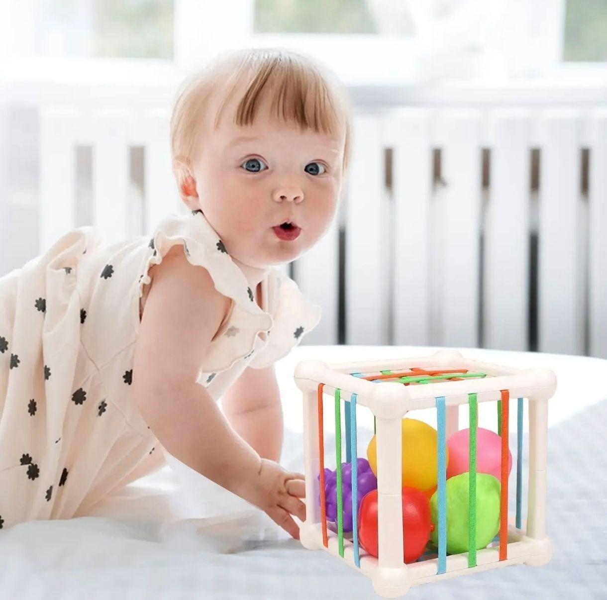 Juguete Cubo Sensorial Clasificador estimulante-5