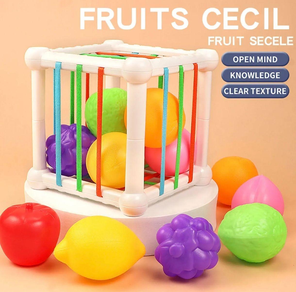 Juguete Cubo Sensorial Clasificador estimulante-6