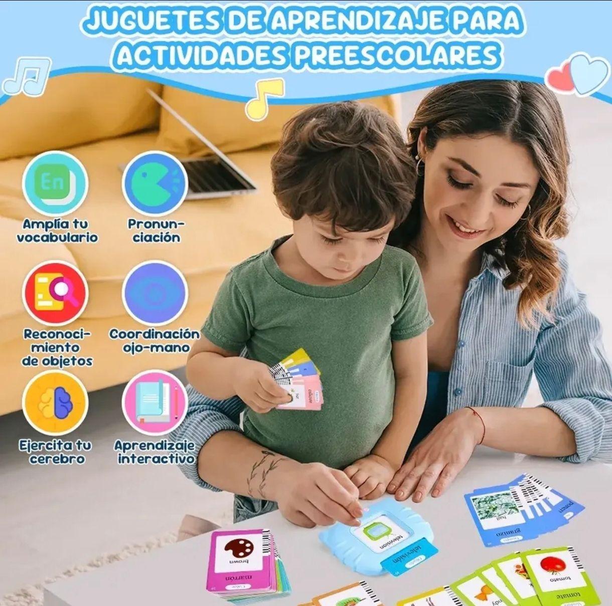 Juguete Didactico Lector De Tarjetas Educativo Con Sonido-5