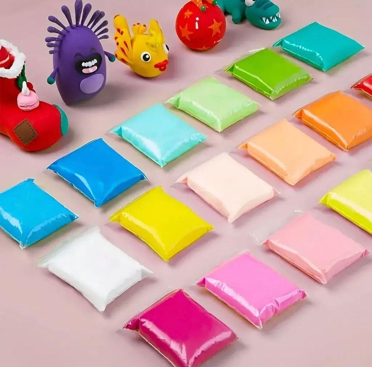 Pack 24 Masa Moldeable Slime Tipo Foamy Para Ni os-4