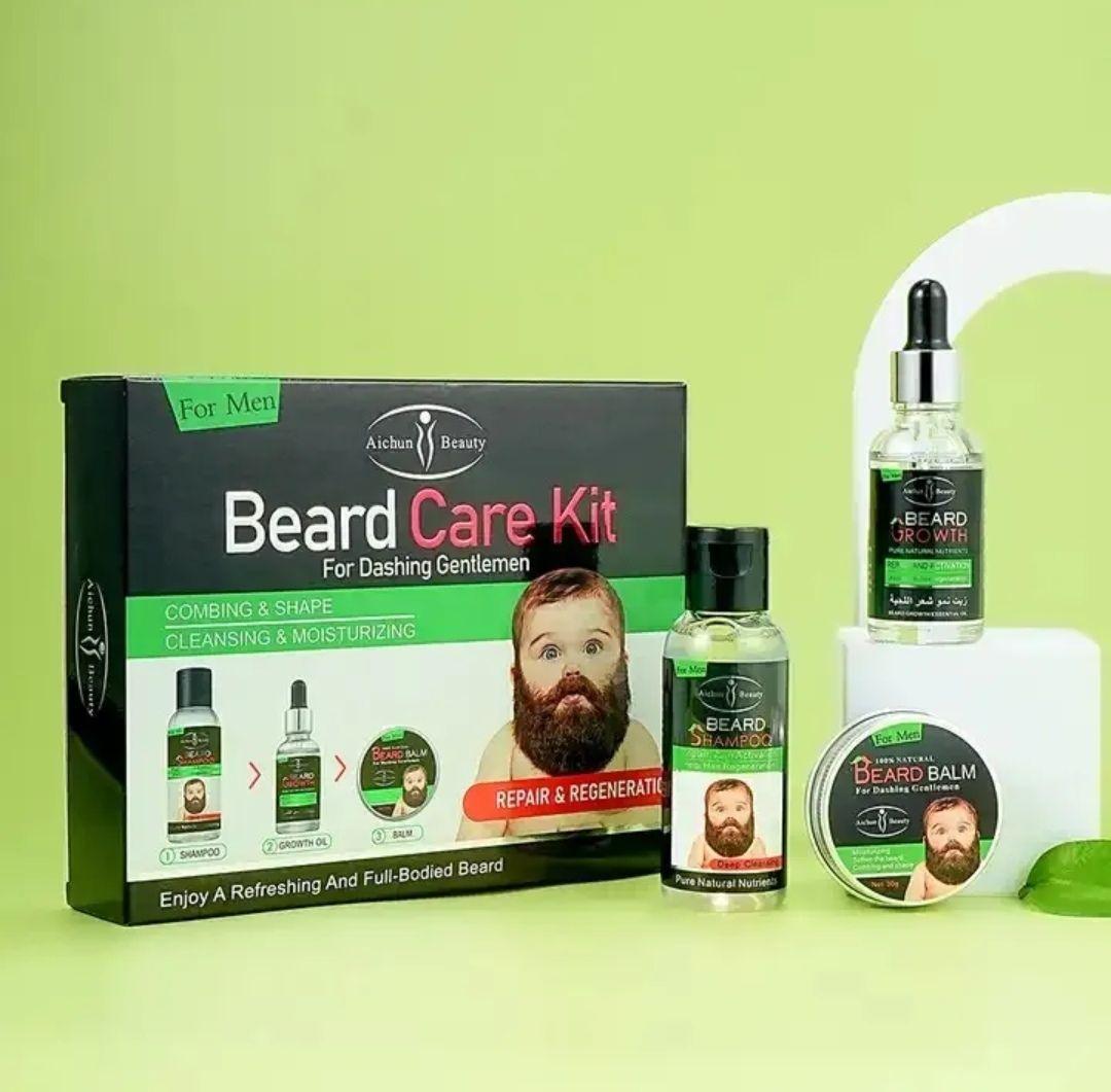 Kit para el cuidado de la barba 3 en 1-6