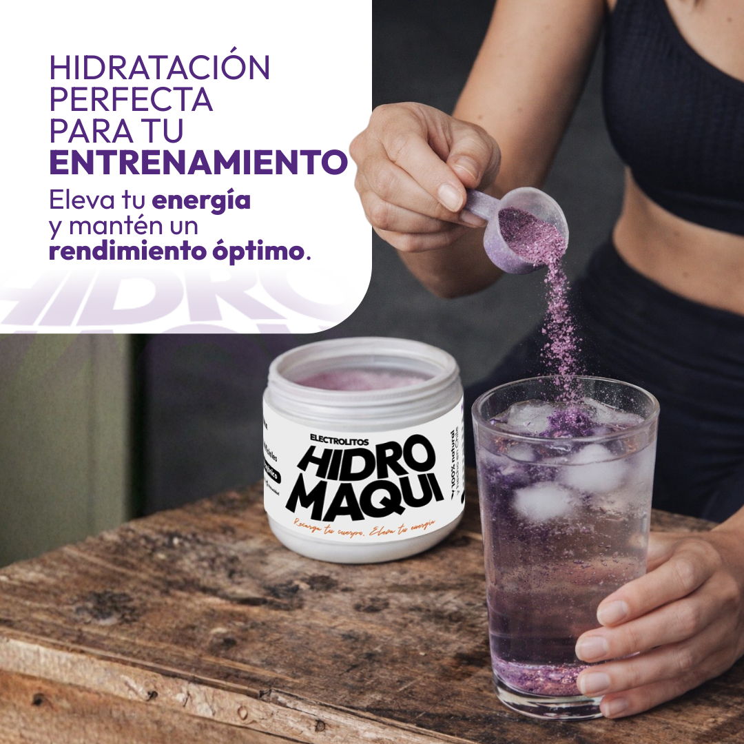 Electrolito En Polvo De Maqui 150gr Bebida Hidratante-7