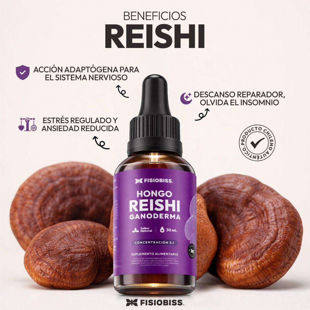 Reishi Extracto En Gotas 30ml Fisiobiss-3