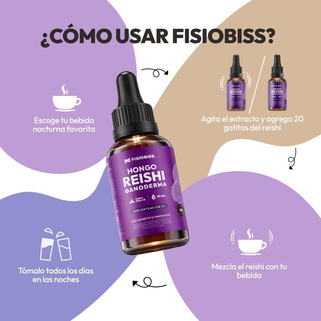 Reishi Extracto En Gotas 30ml Fisiobiss-5