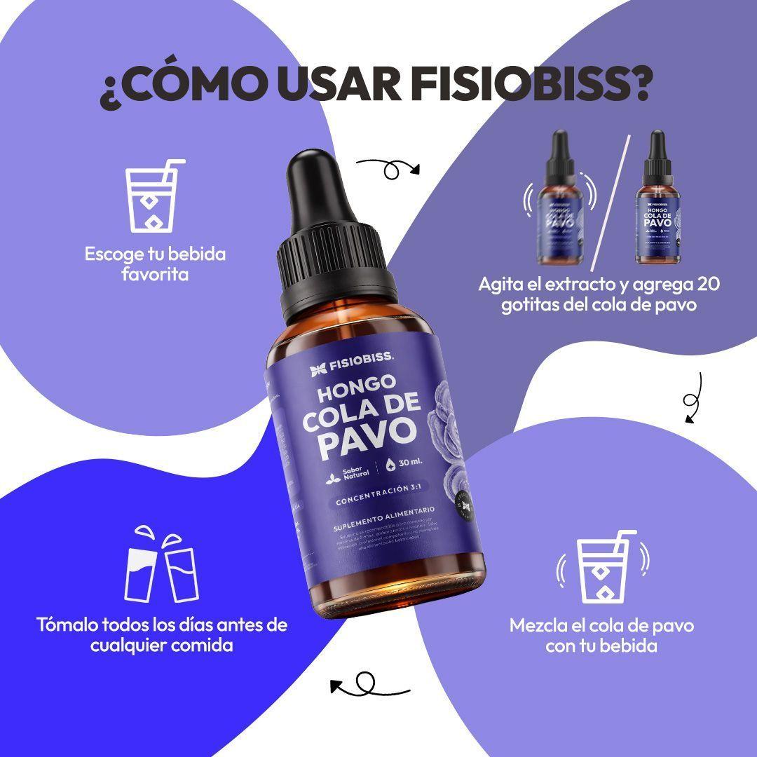 Extracto Cola de Pavo Fisiobiss 30 ml Equilibrio y Bienestar Diario-4