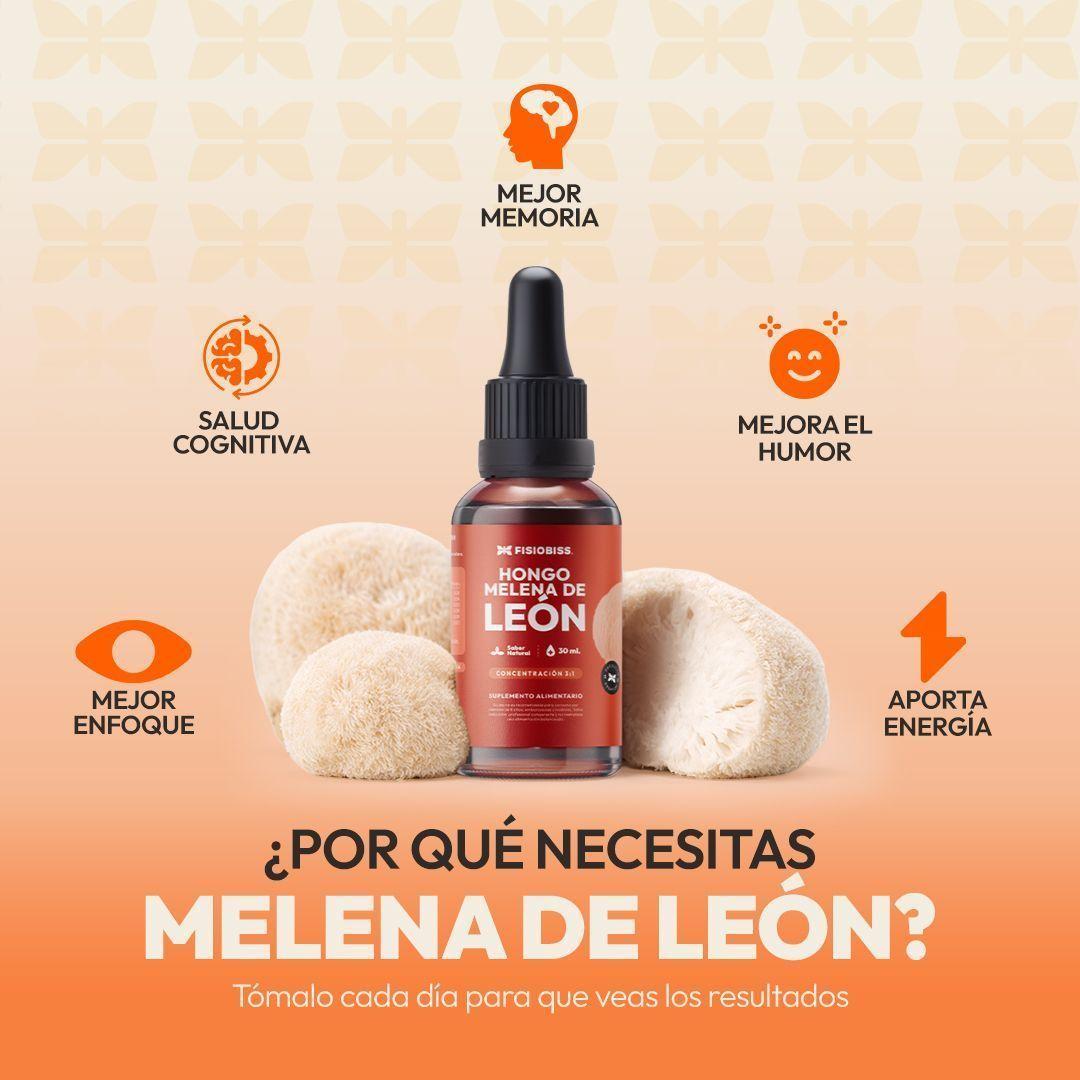 Extracto de Melena de Leon Fisiobiss 30 ml Suplemento Alimenticio-3