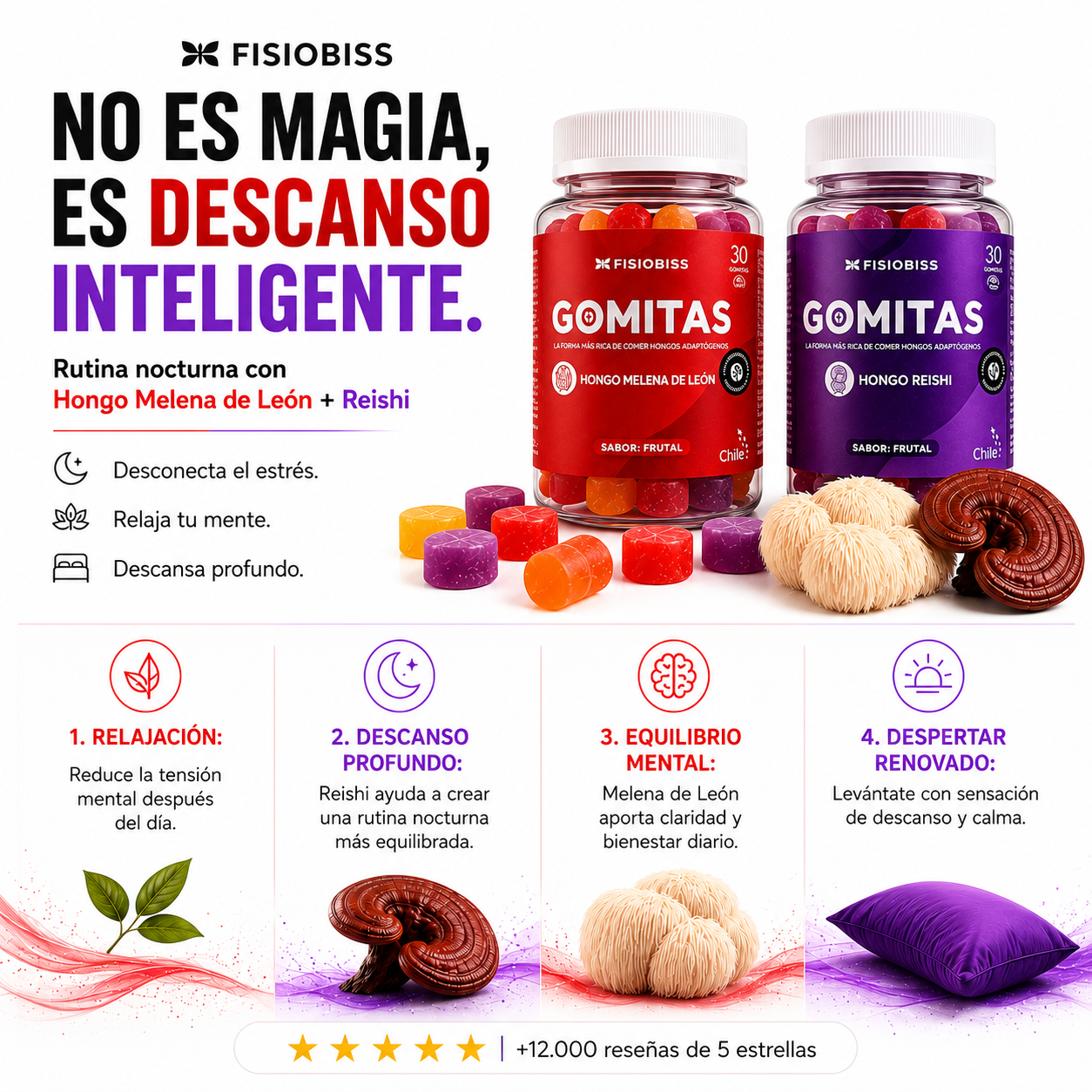 Pack Gomitas Melena De Leon y Gomitas Reishi-3
