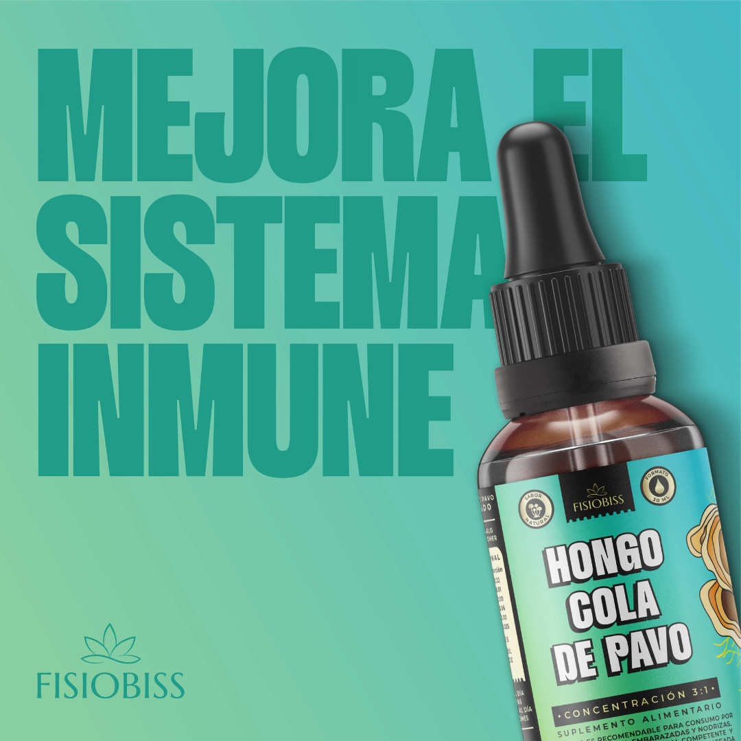 Pack Hongos Adaptogenos Melena de Leon Cordyceps Reishi Cola de Pavo Extracto Gotas 30ml X4 FI-4