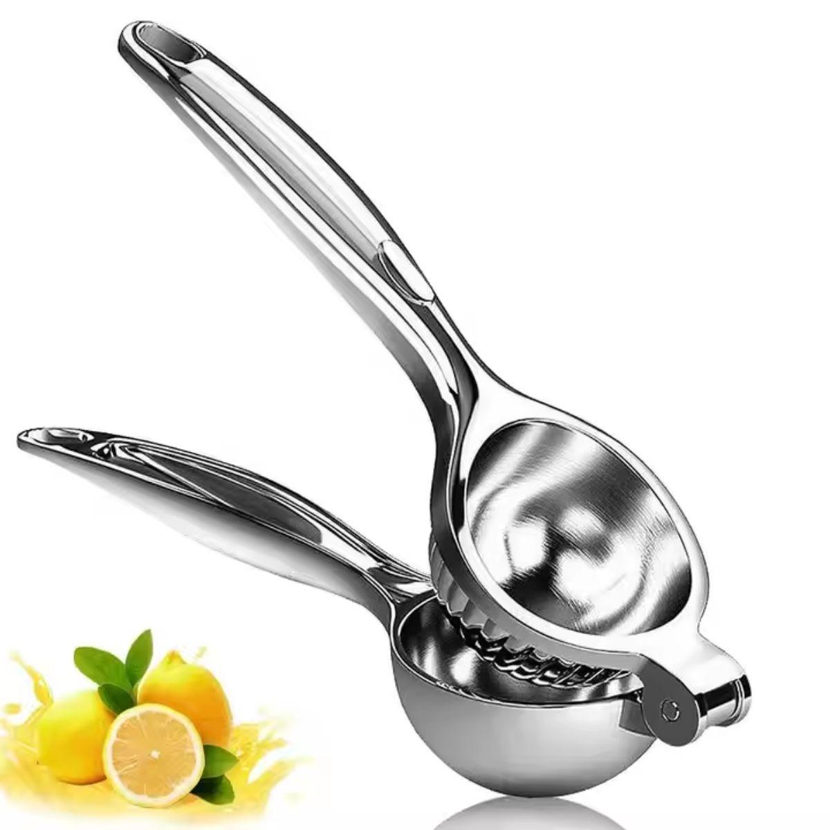 Exprimidor Manual De Limones En Acero Inoxidable Premium-0
