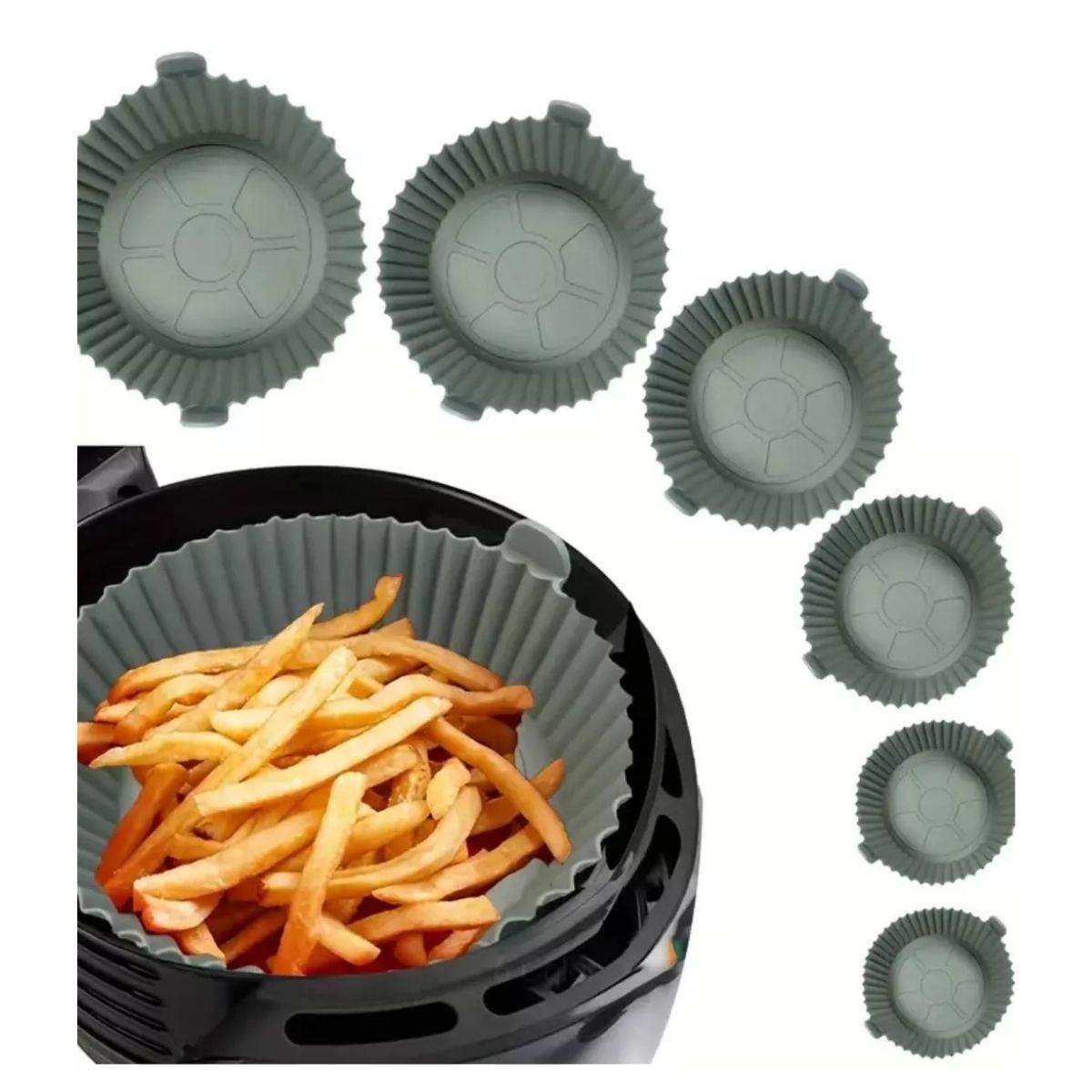 Pack 6 Piezas Desilicon Anti Adherente Para Freidora De Aire-7