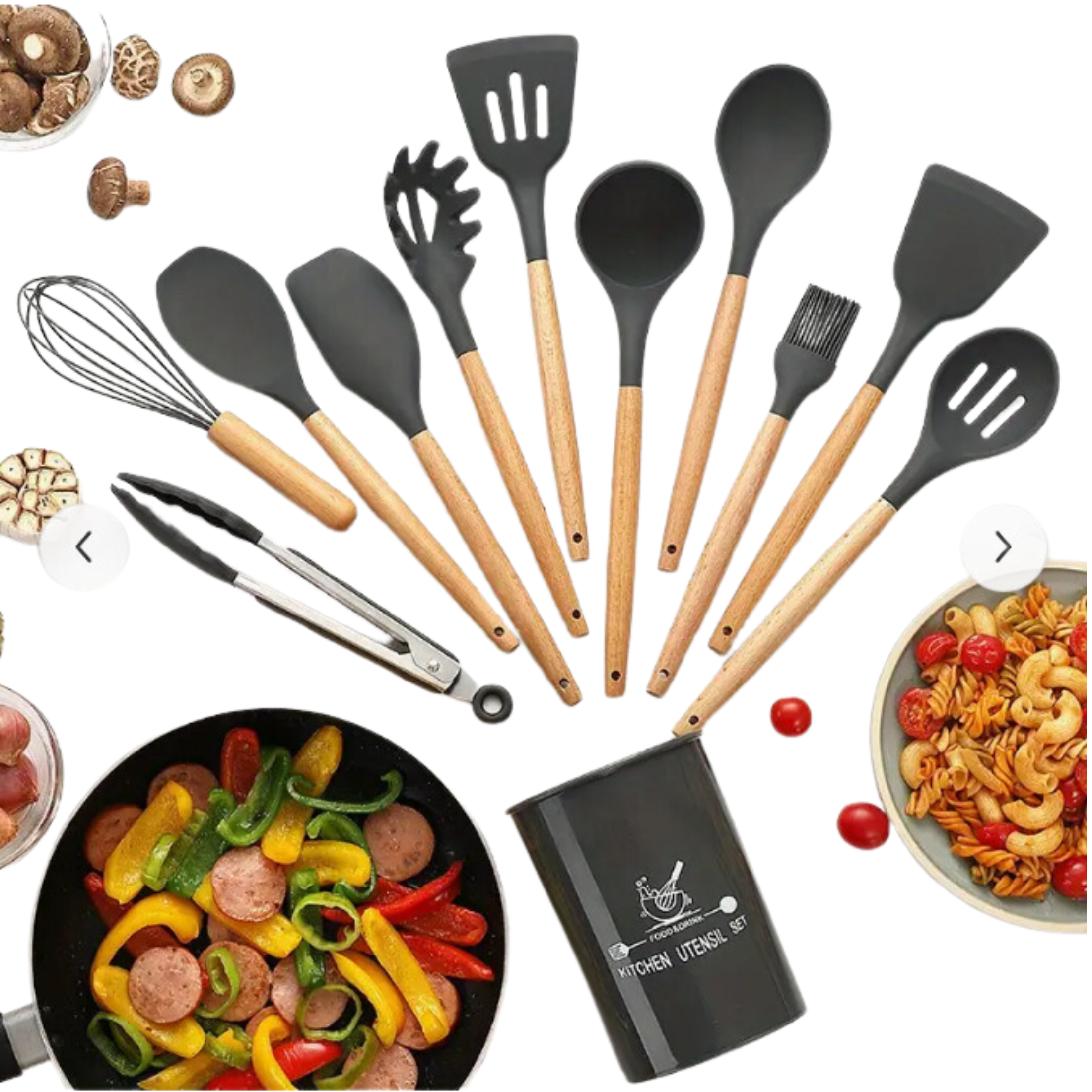 Juego De Utensilios De Cocina De 12 Piezas Premium-1