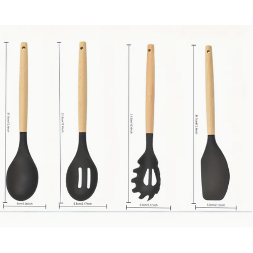 Juego De Utensilios De Cocina De 12 Piezas Premium-4