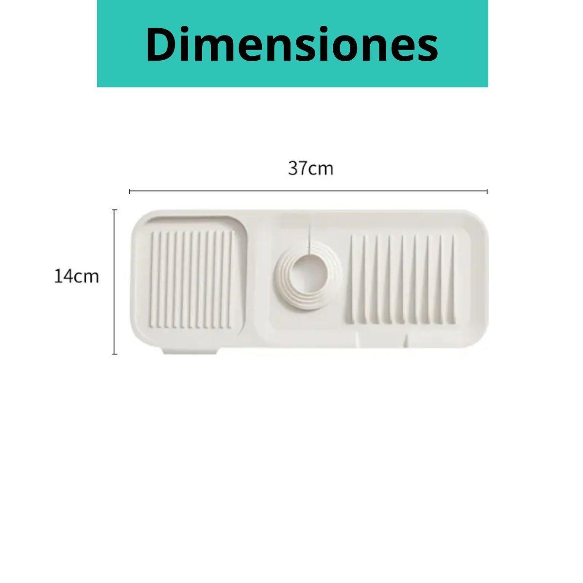 Protector Silicona Escurridor Grifo Lavamanos Y Lavaloza-2