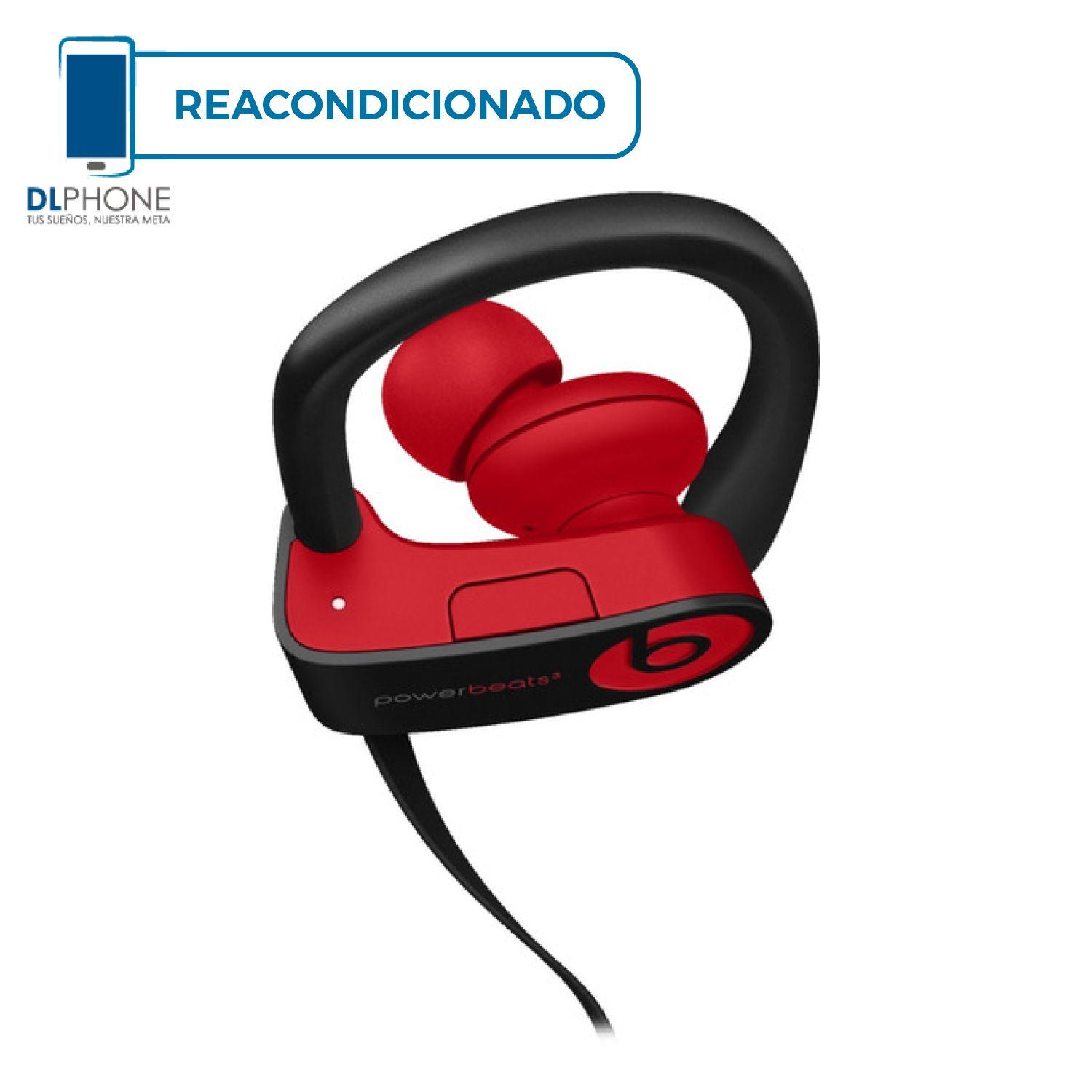 Beats POWER 3 Negro/Rojo Reacondicionado-1