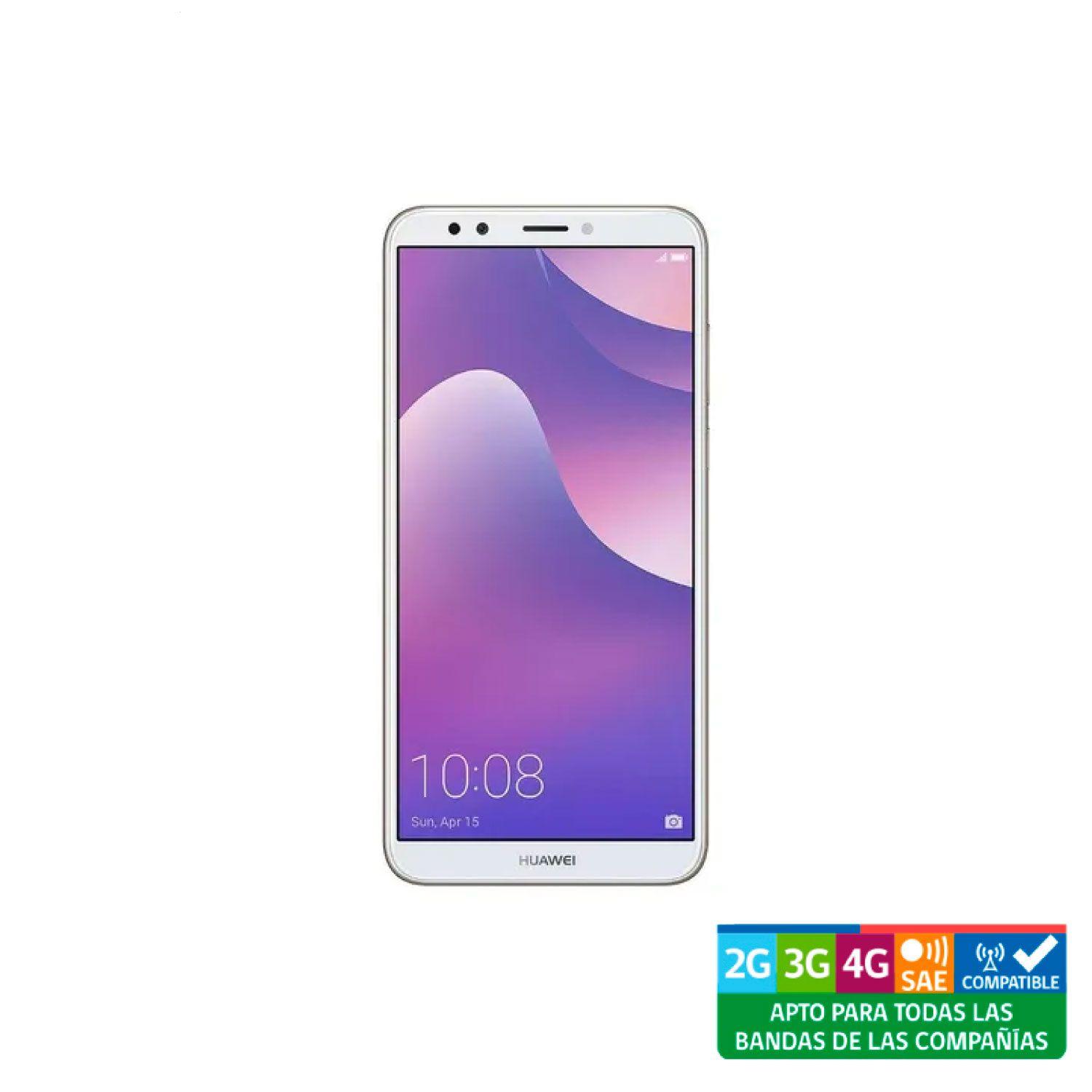 Huawei Y7 2018 16GB Dorado Reacondicionado-0