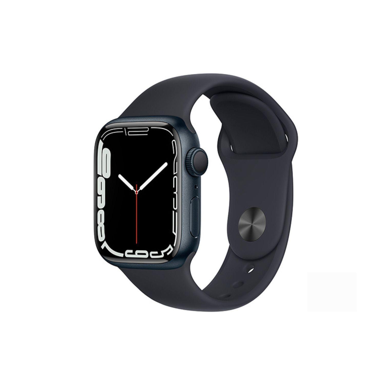 Apple Watch Series 7 41mm 32GB Negro Reacondicionado-1