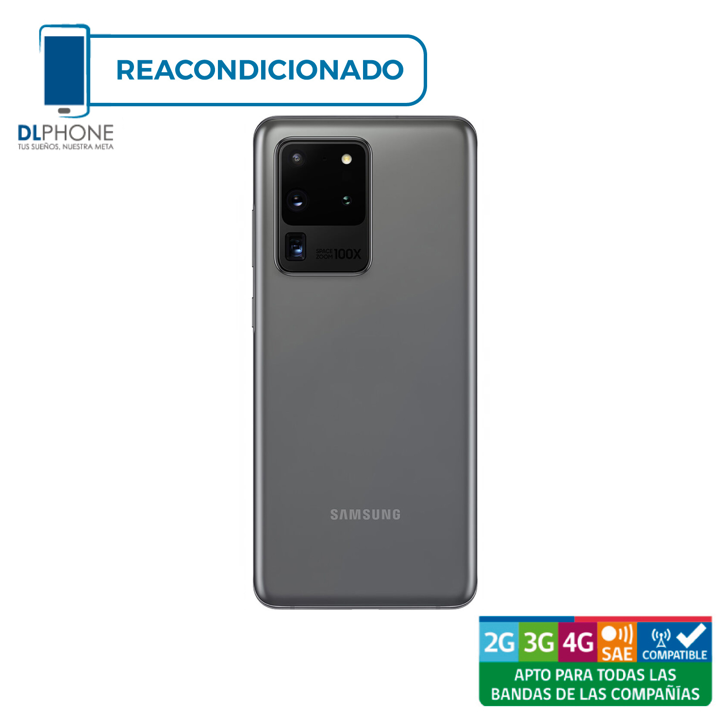 Samsung Galaxy S20 Ultra 128GB Gris Reacondicionado-1