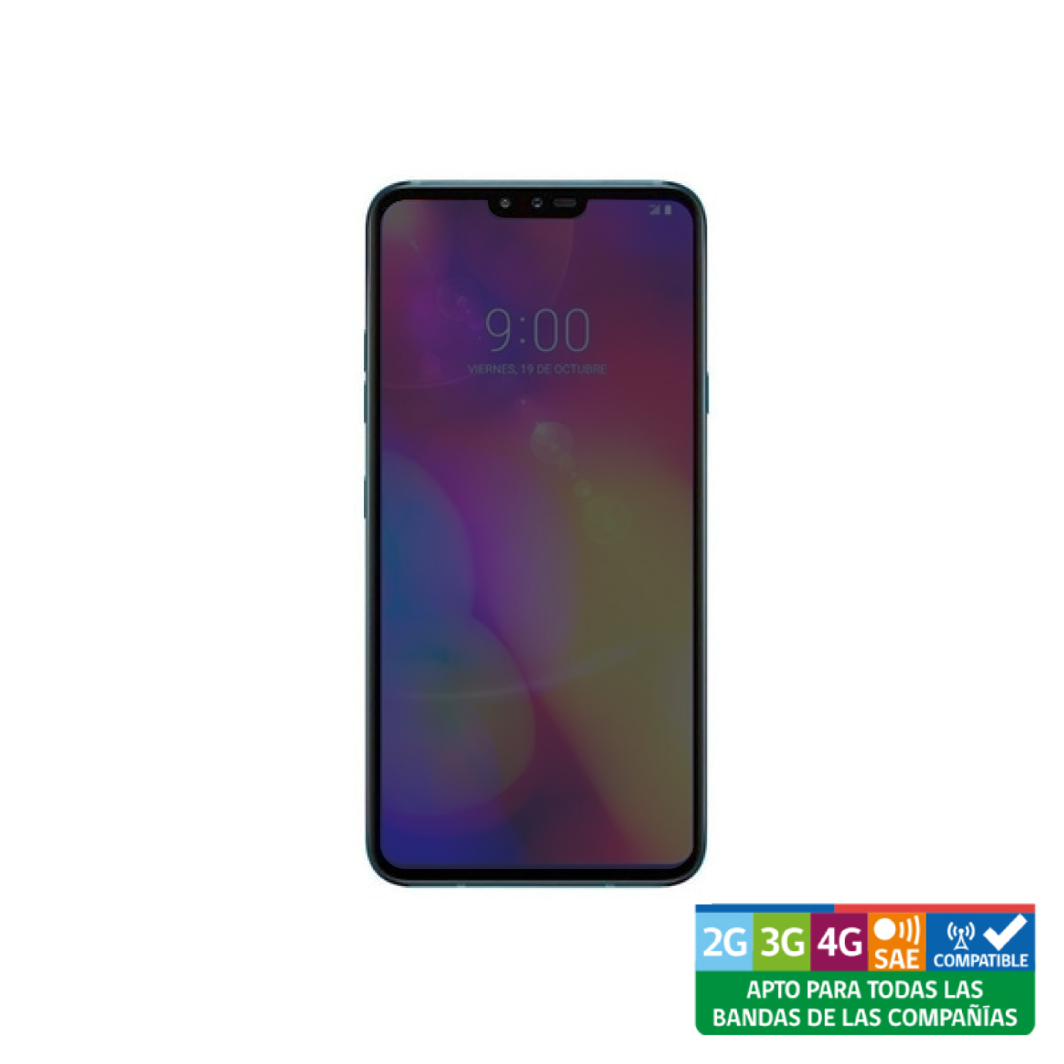 LG V40 ThinQ 128GB Azul Reacondicionado-0
