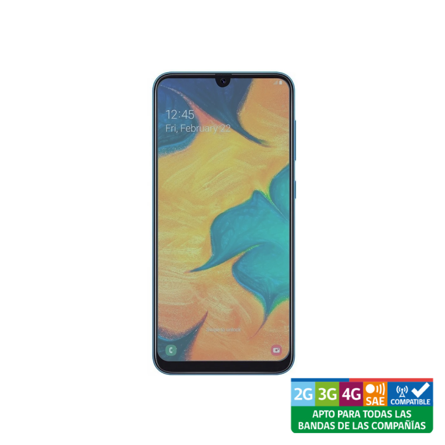 Samsung Galaxy A30 32GB Azul Reacondicionado Samsung | Paris.cl