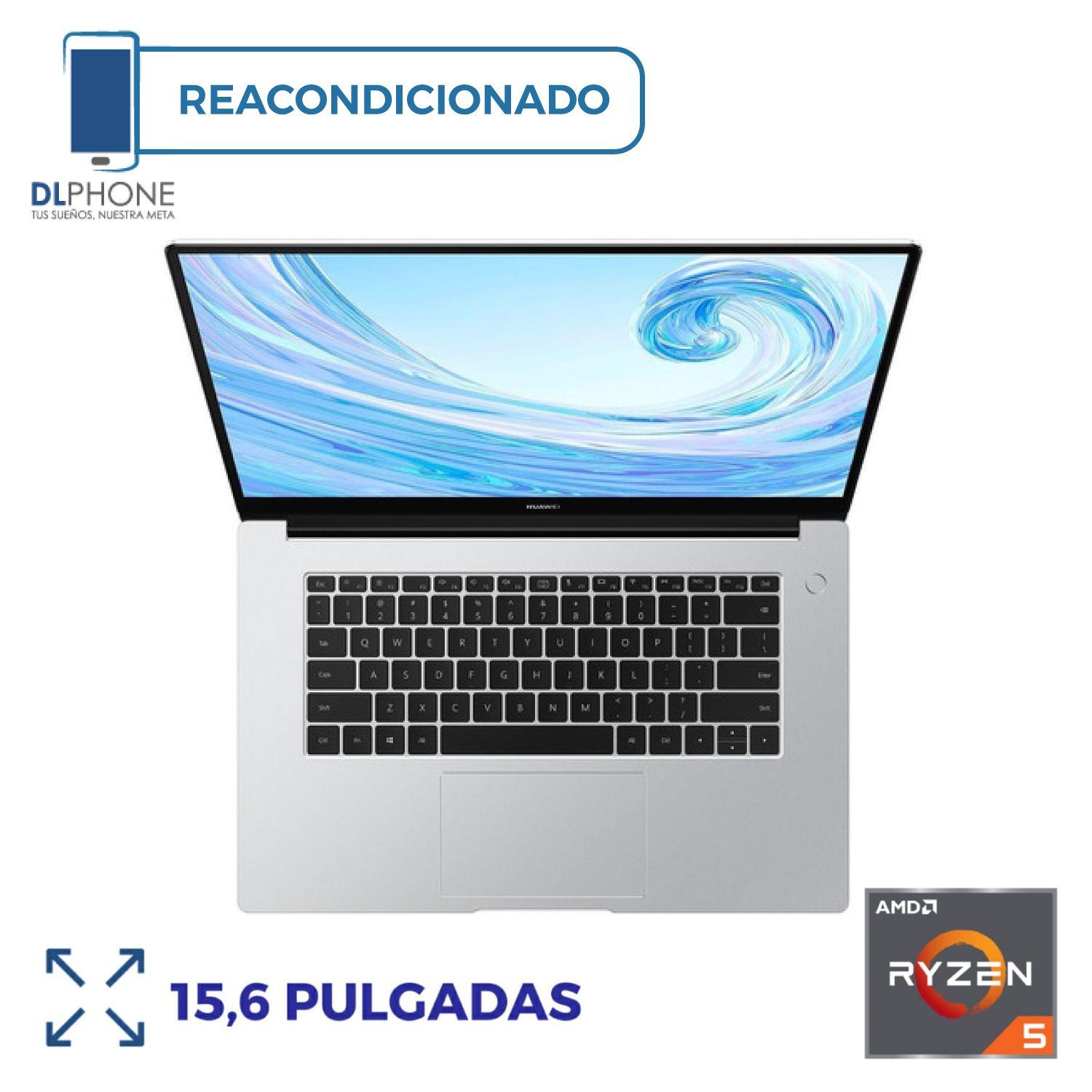 Huawei MateBook D15/256GB/8GB Ram/AMD Ryzen 5/3th Gen/Plata Reacondicionado-1