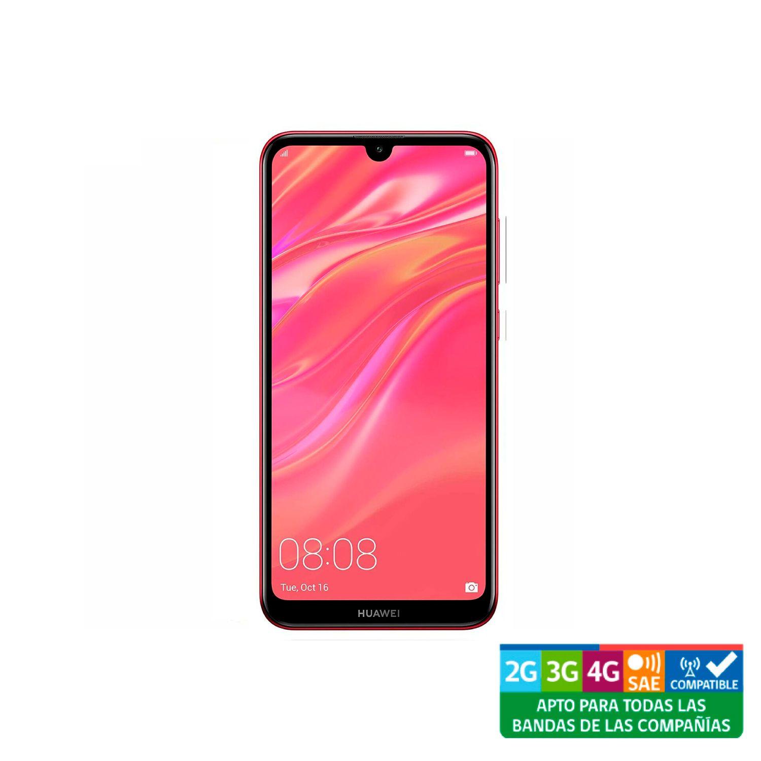 Huawei Y7 2019 32GB Rojo Reacondicionado-0