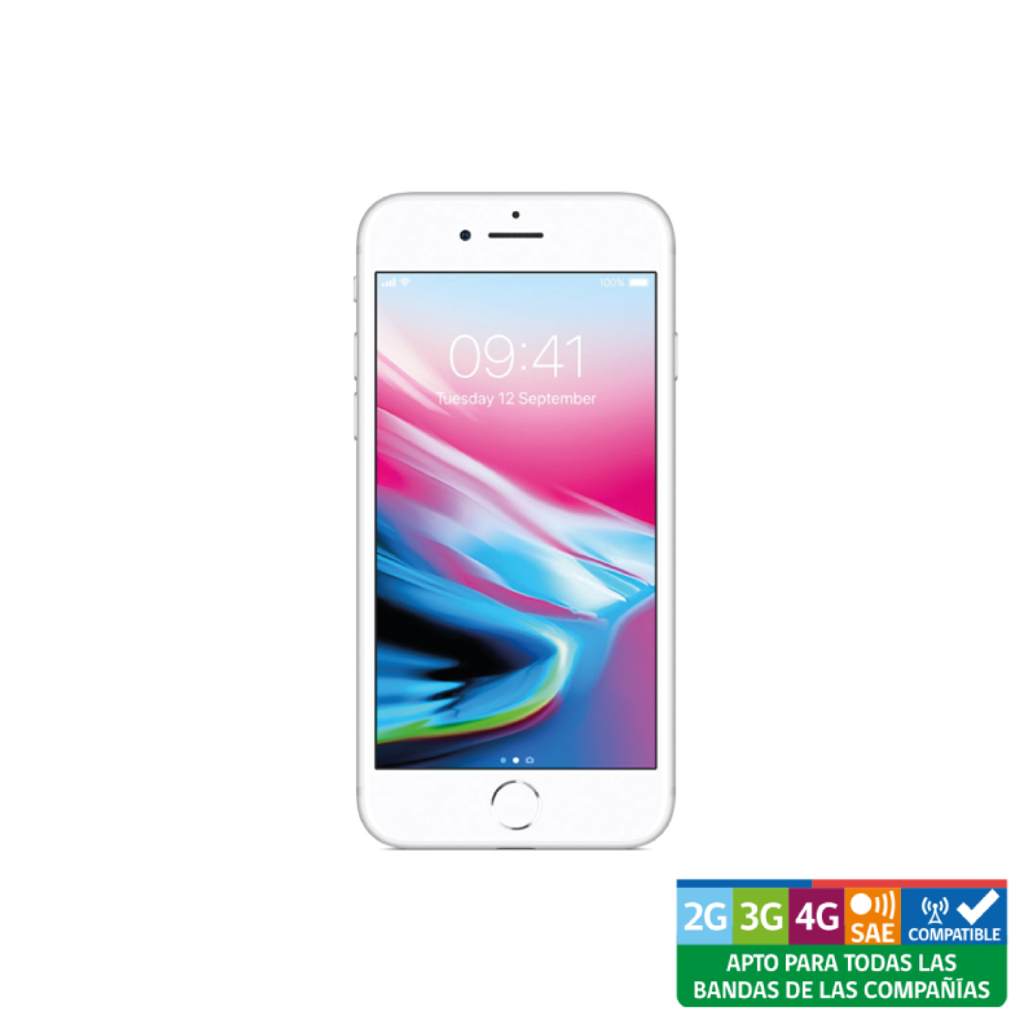 iPhone 8 Plus 64GB Blanco Reacondicionado-0