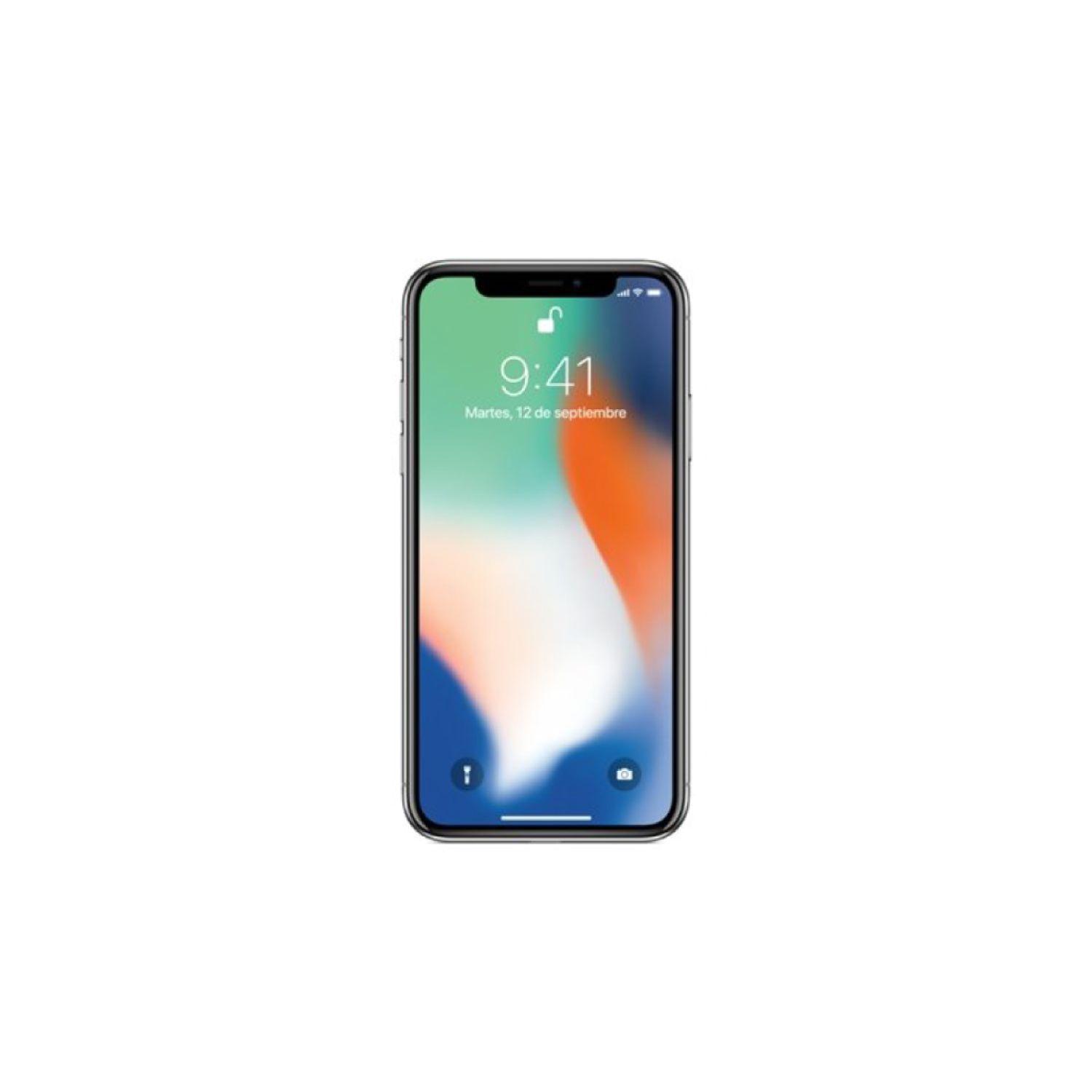 iPhone X 64GB Negro Reacondicionado-0