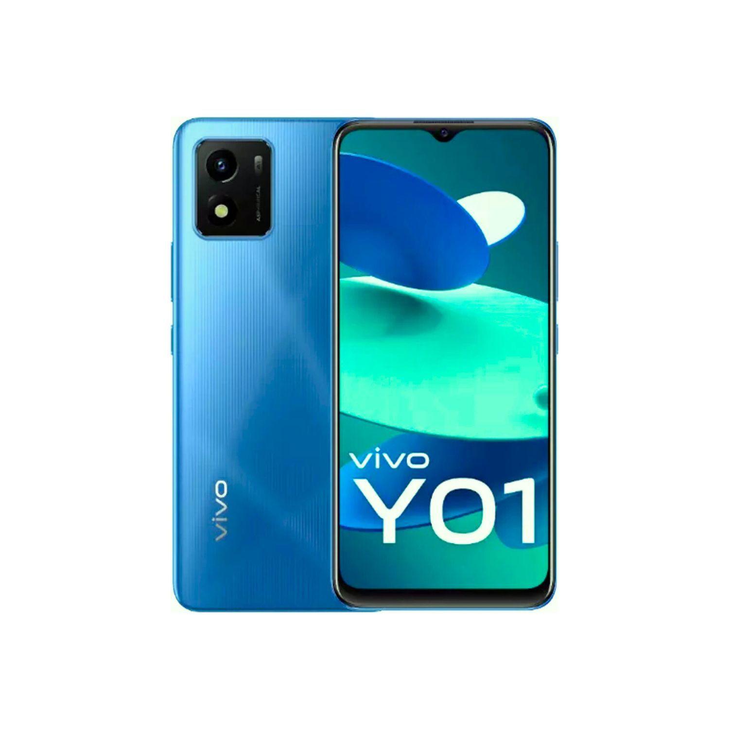 Vivo Y01 32GB +3 GB Sapphire Blue Open Box-0