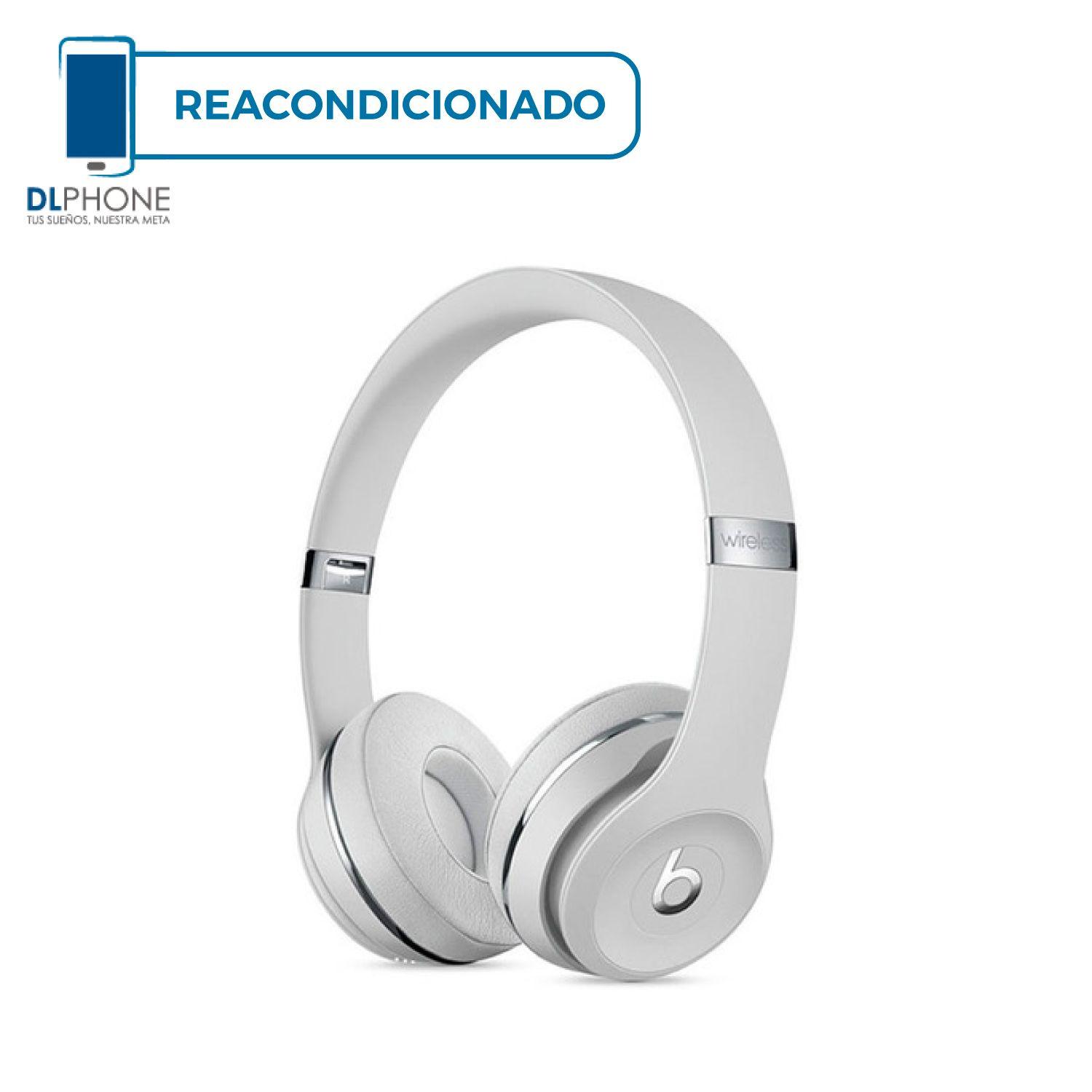 Beats solo 2 Plata Reacondicionado-1