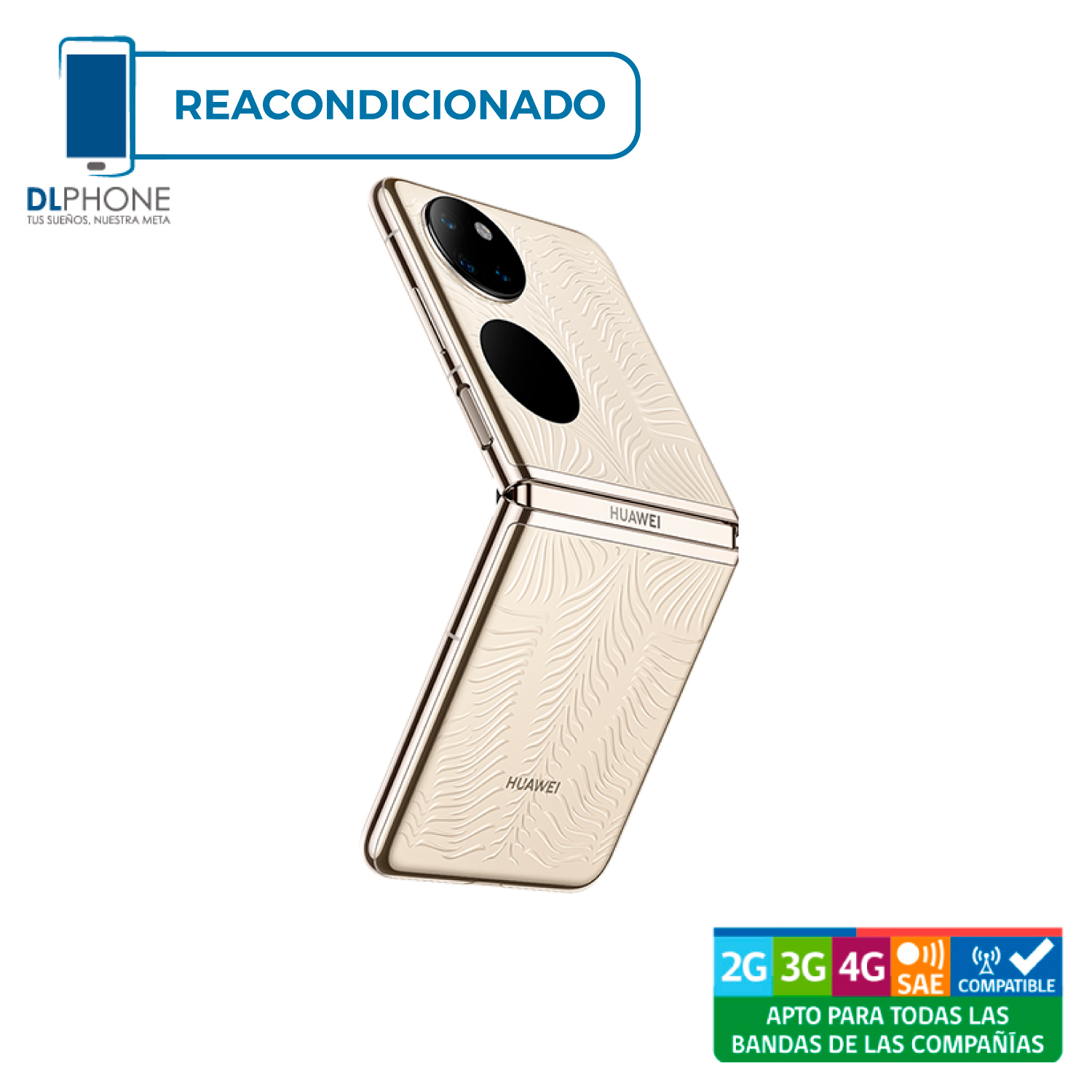 Huawei P50 Pocket 512GB Dorado Reacondicionado-3