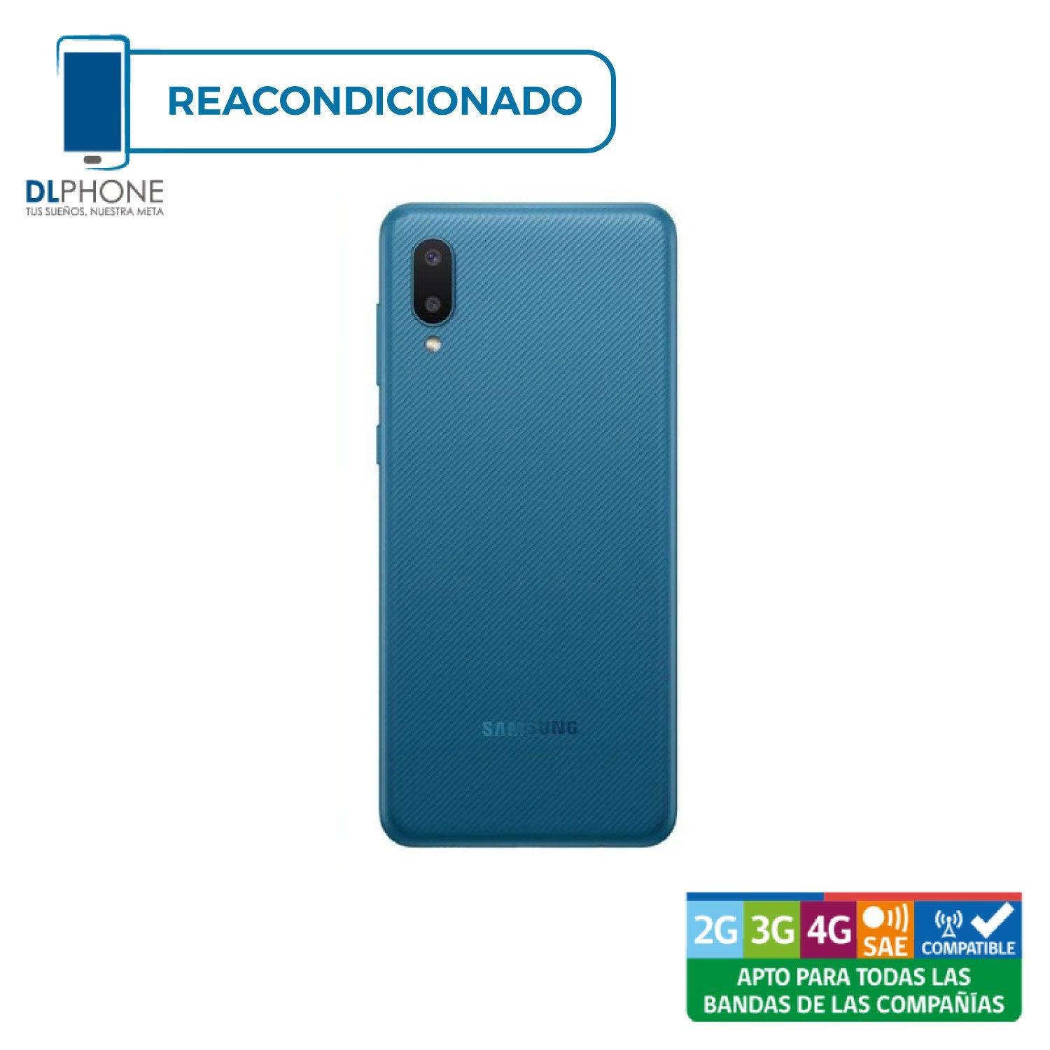 Samsung Galaxy A02 32GB Azul Reacondicionado-1