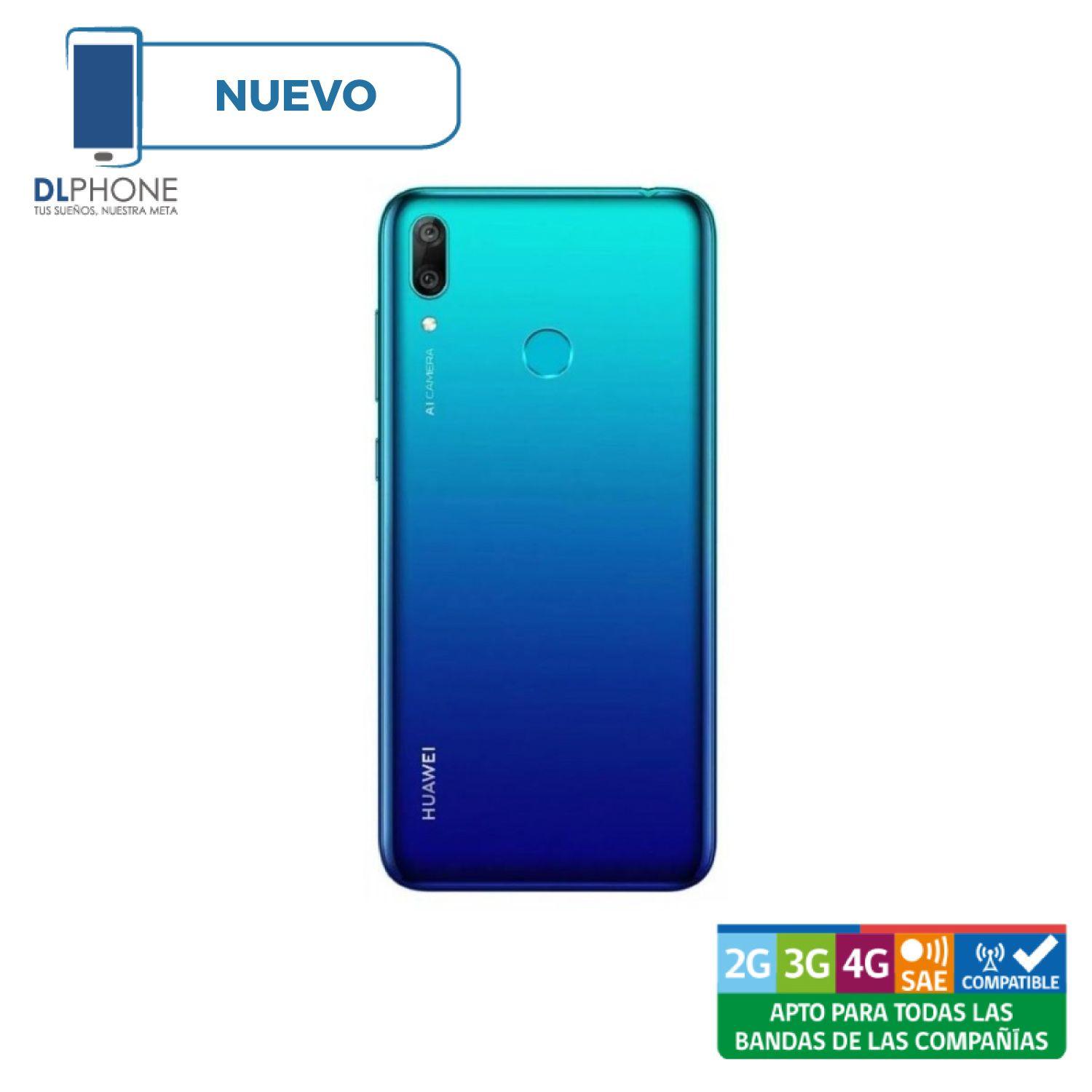 Huawei Y7 2019 32GB Azul Reacondicionado-1