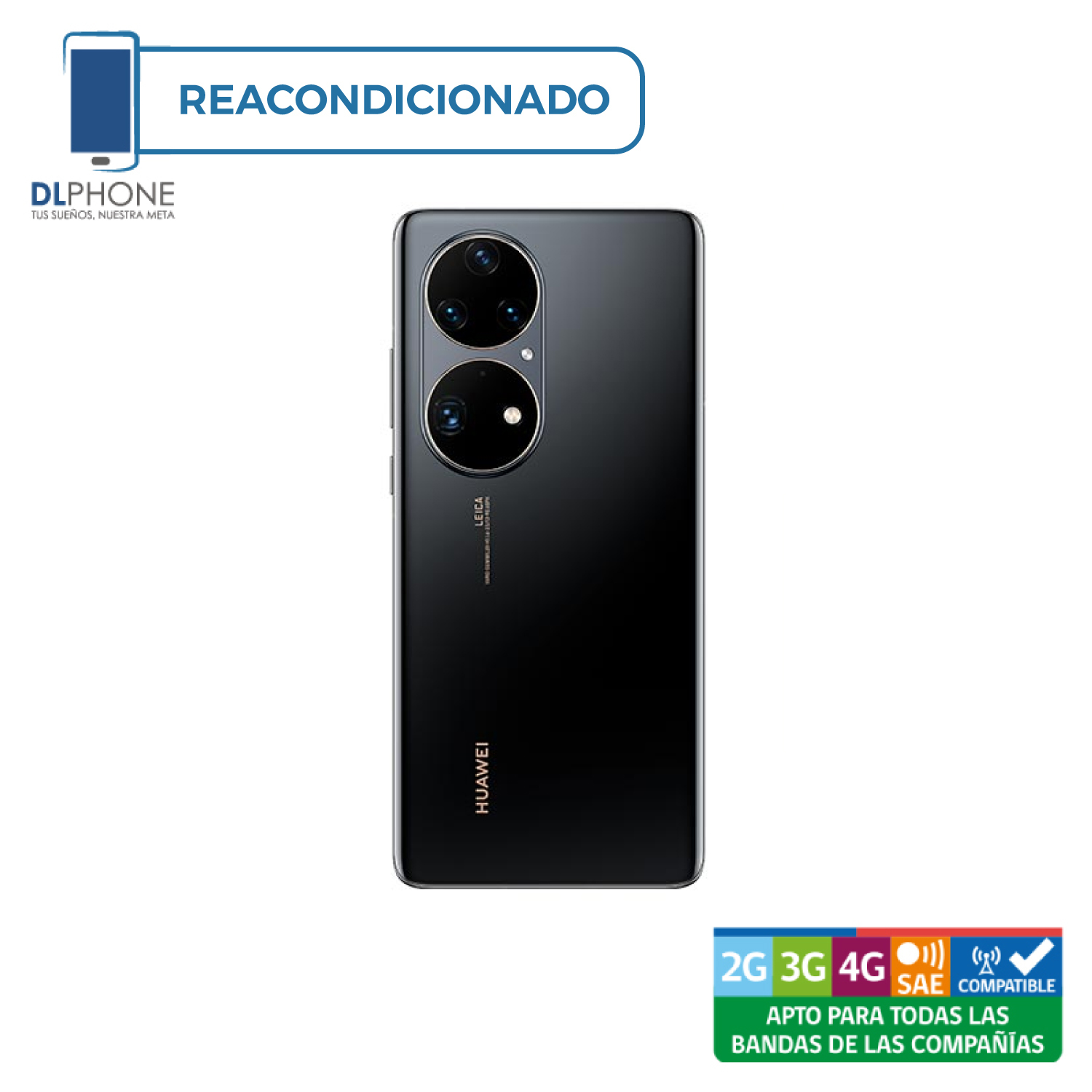 Huawei P50 Pro 64GB Negro Reacondicionado-1
