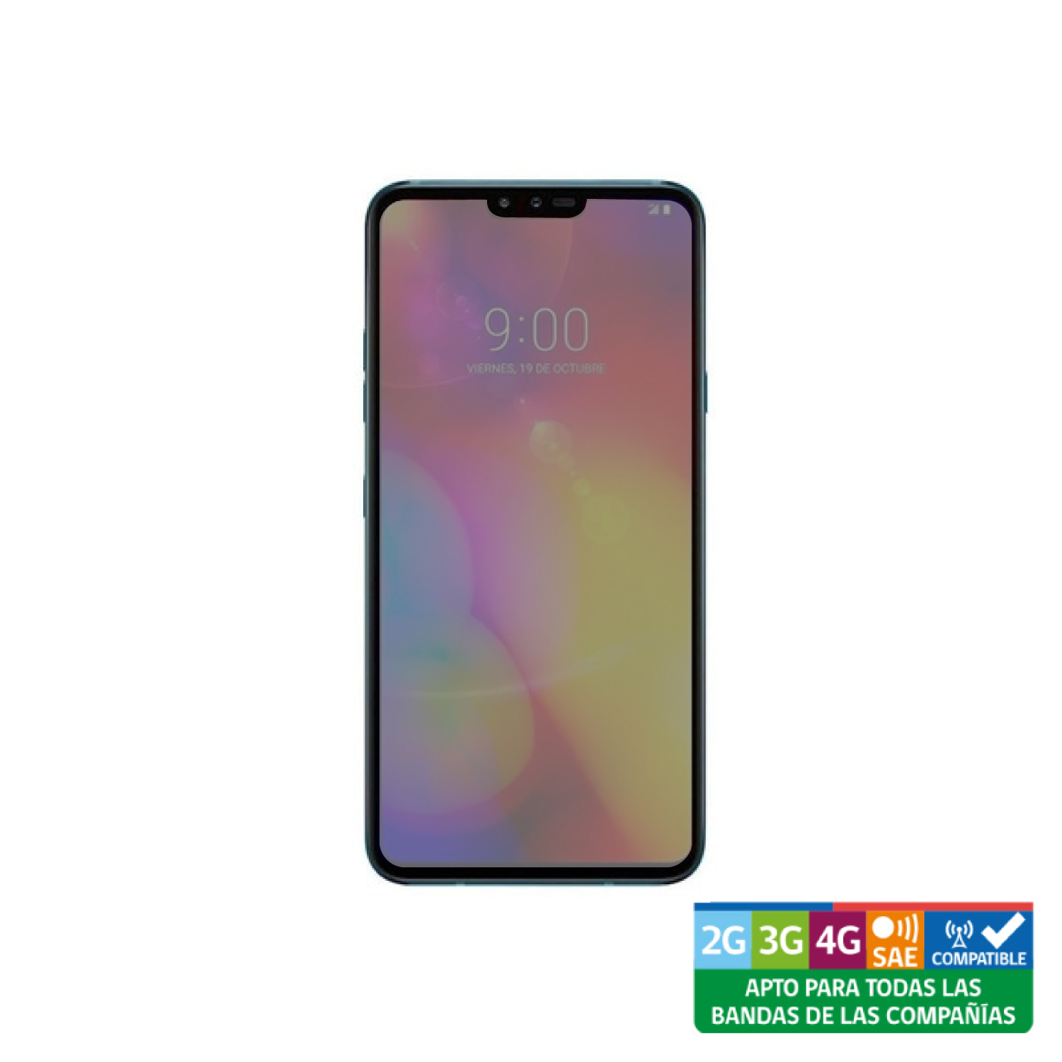 LG V40 ThinQ 128GB Gris Reacondicionado-0