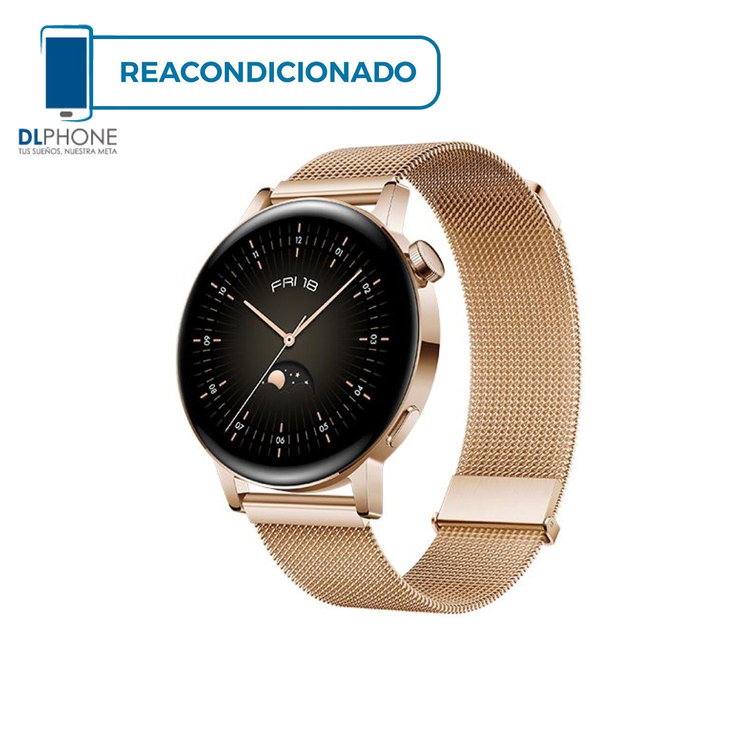 Huawei Watch GT3 42mm Dorado Reacondicionado-1