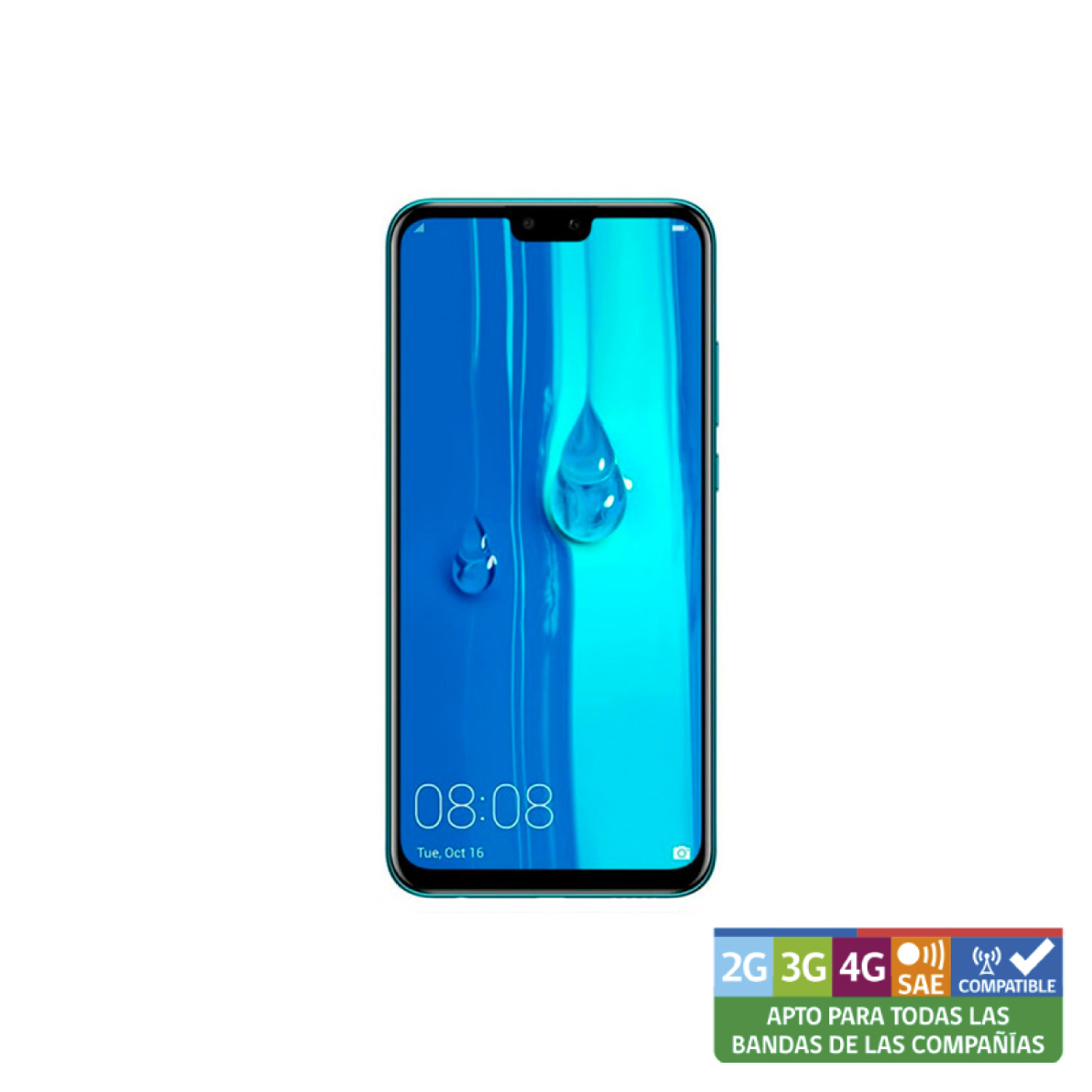 Huawei Y9 2019 64GB Azul Reacondicionado-0