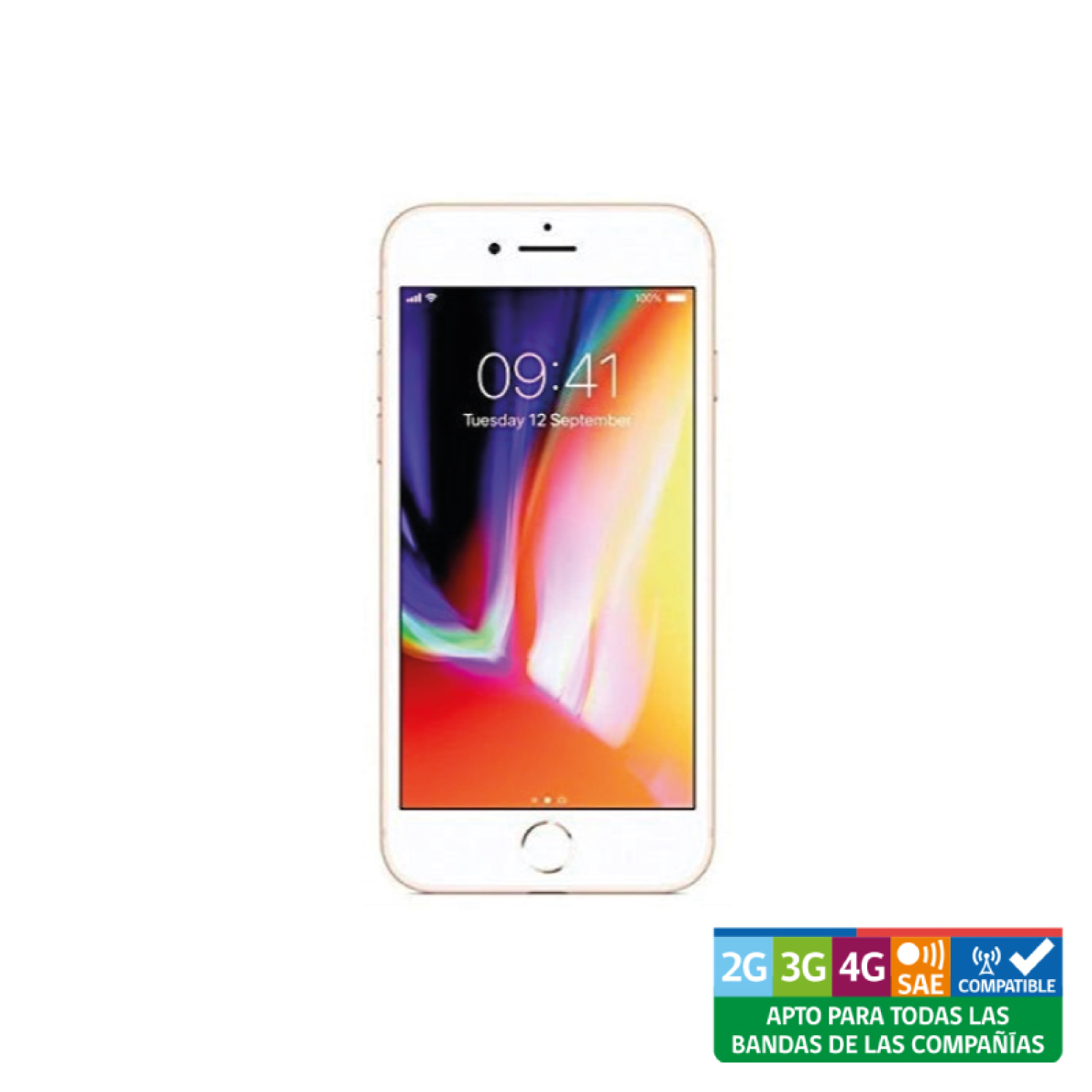 iPhone 8 Plus 256GB Dorado Reacondicionado-0