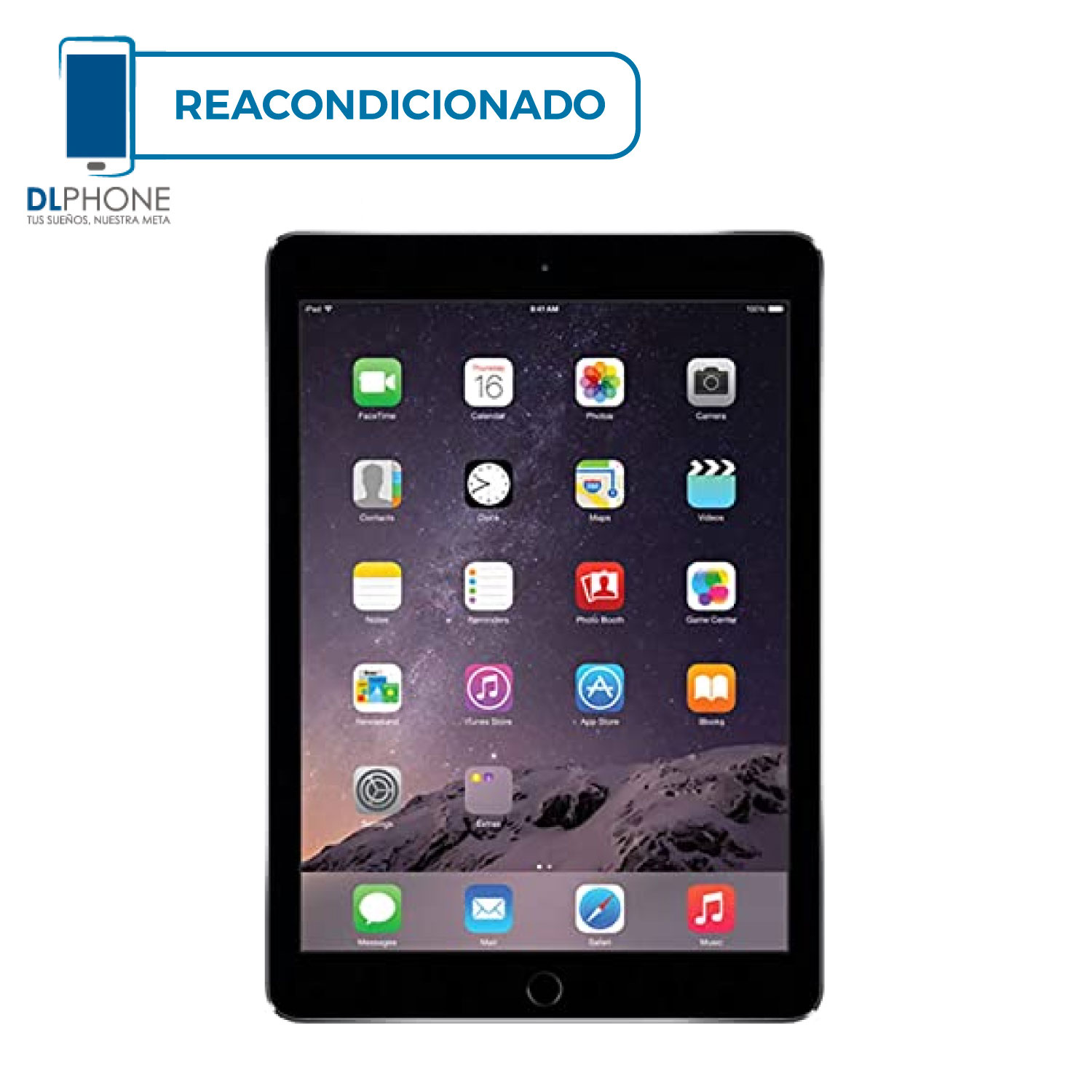 iPad Air 2 128GB Negro Reacondicionado-2