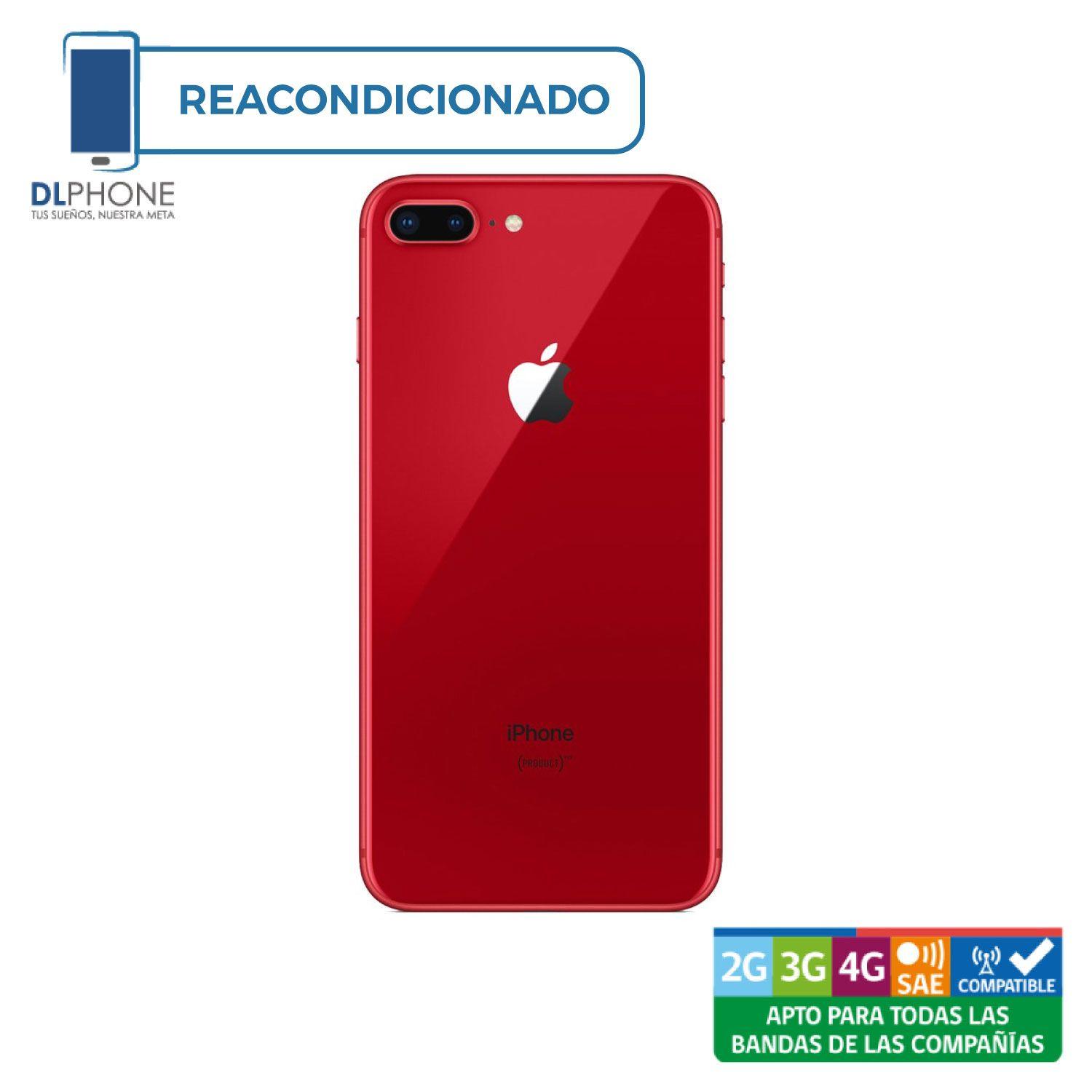 iPhone 8 Plus 64GB Rojo Reacondicionado-1